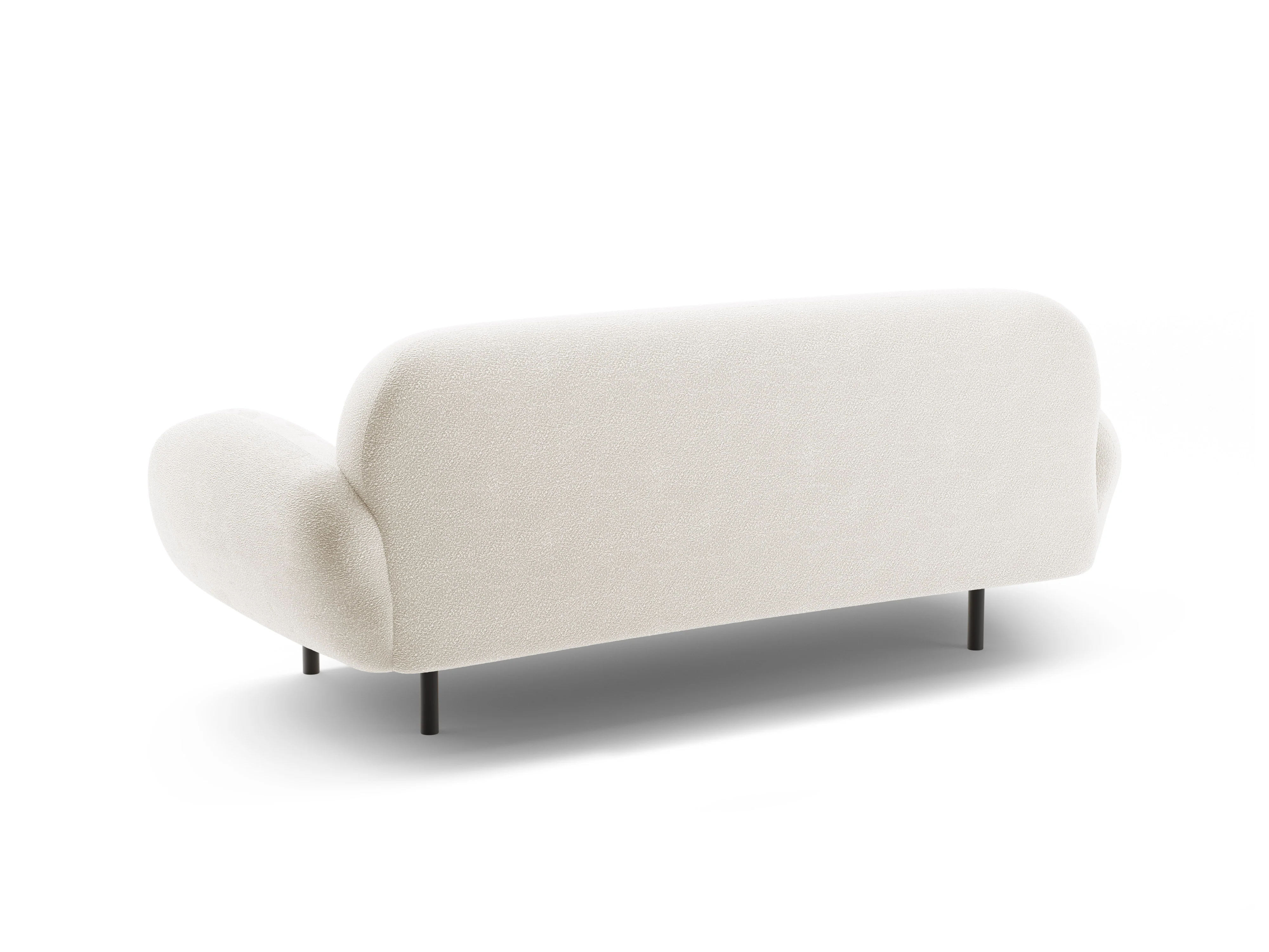Sofa 2,5-osobowa POPPY biały boucle - Image 4