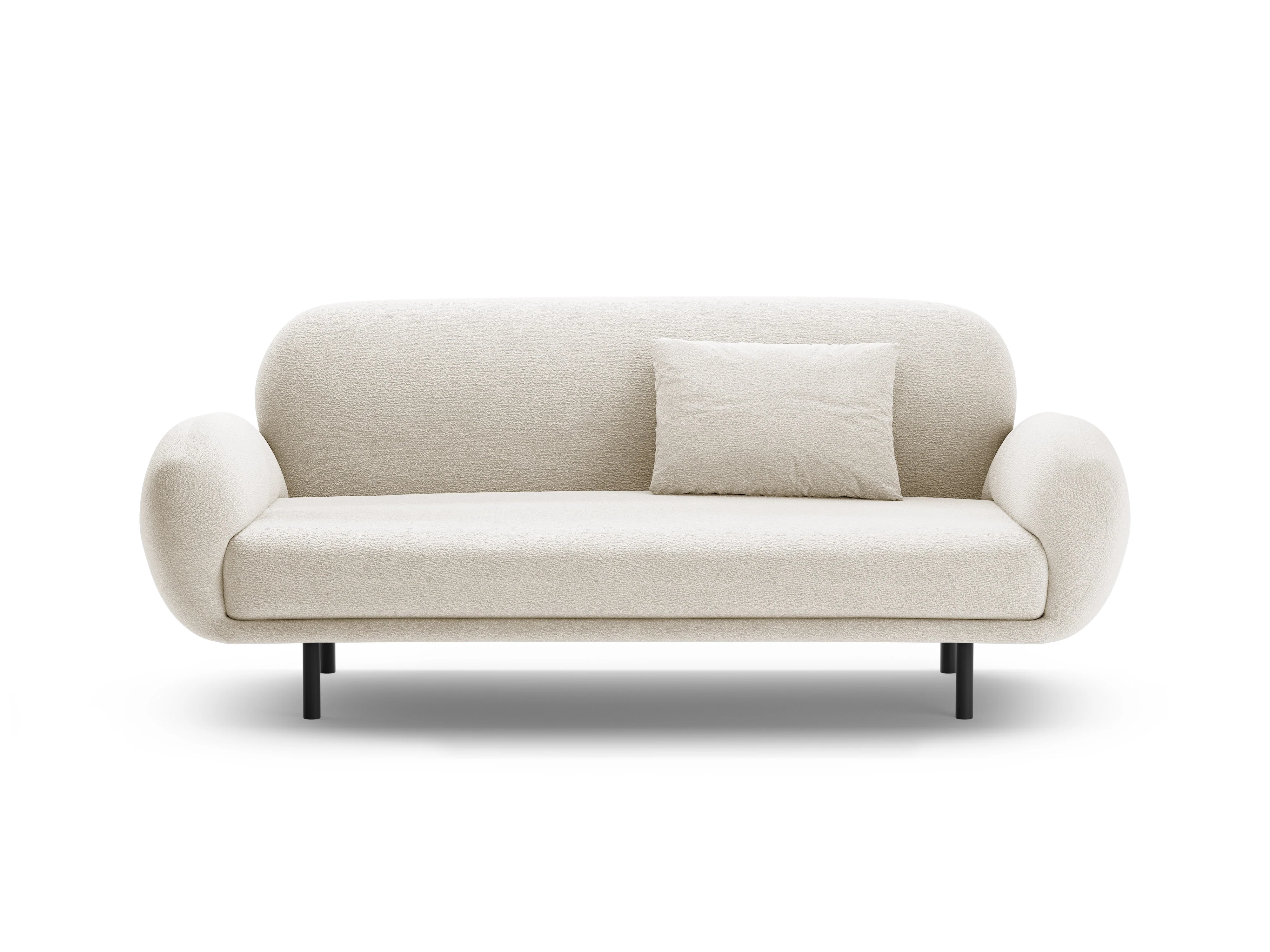 Sofa 2,5-osobowa POPPY biały boucle - Image 5