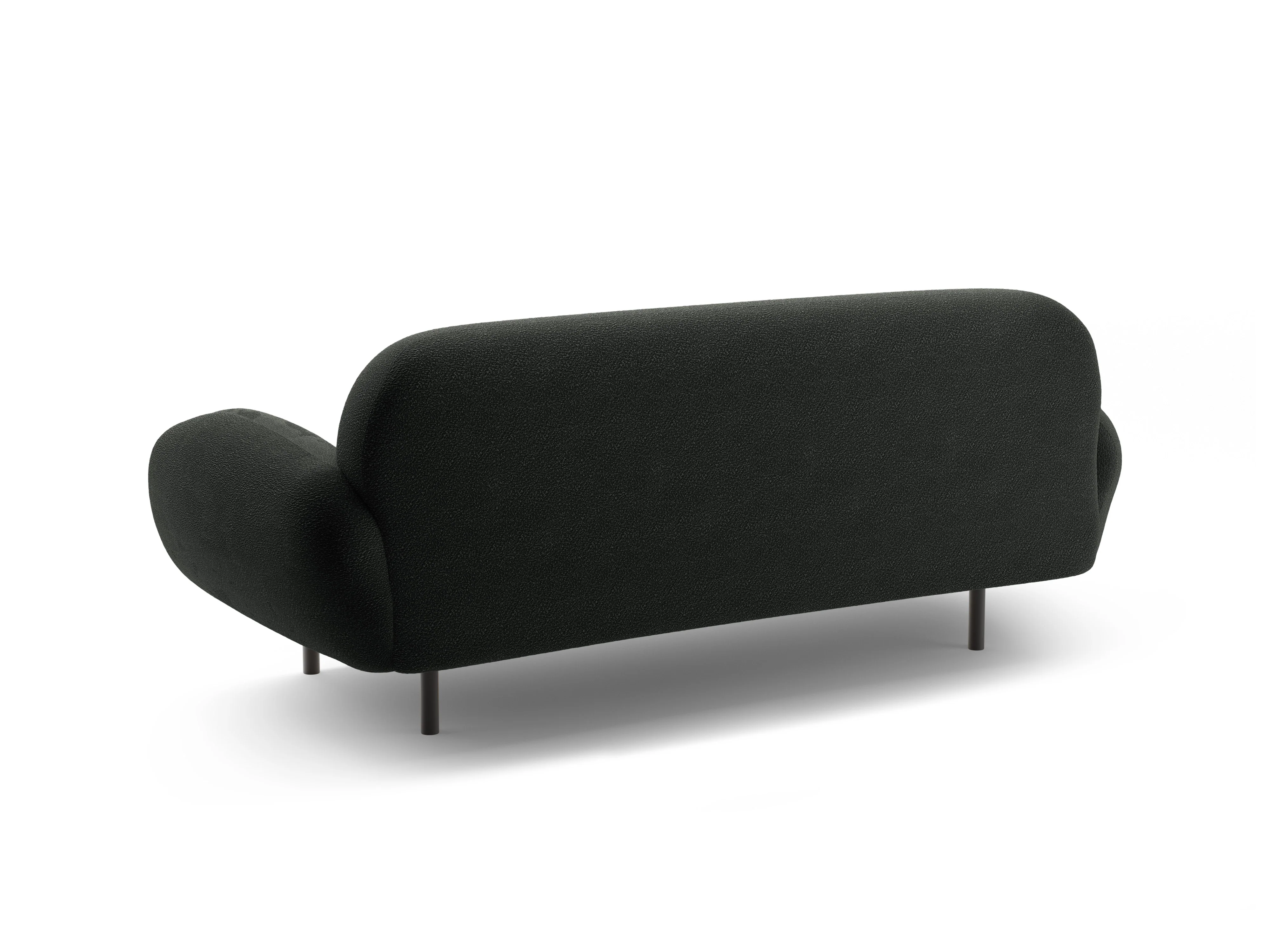 Sofa 2,5-osobowa POPPY czarny boucle - Image 4