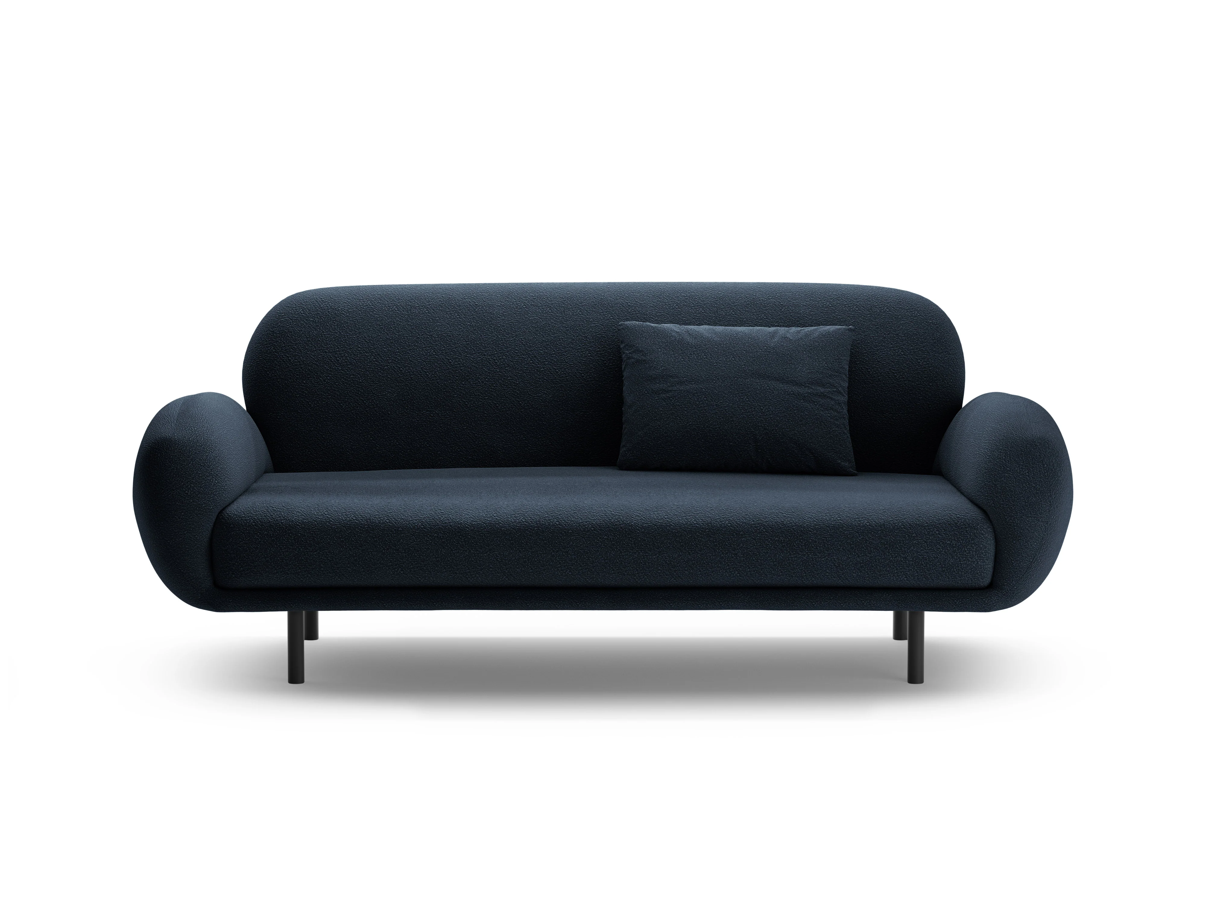 Sofa 2,5-osobowa POPPY granatowy boucle - Image 4