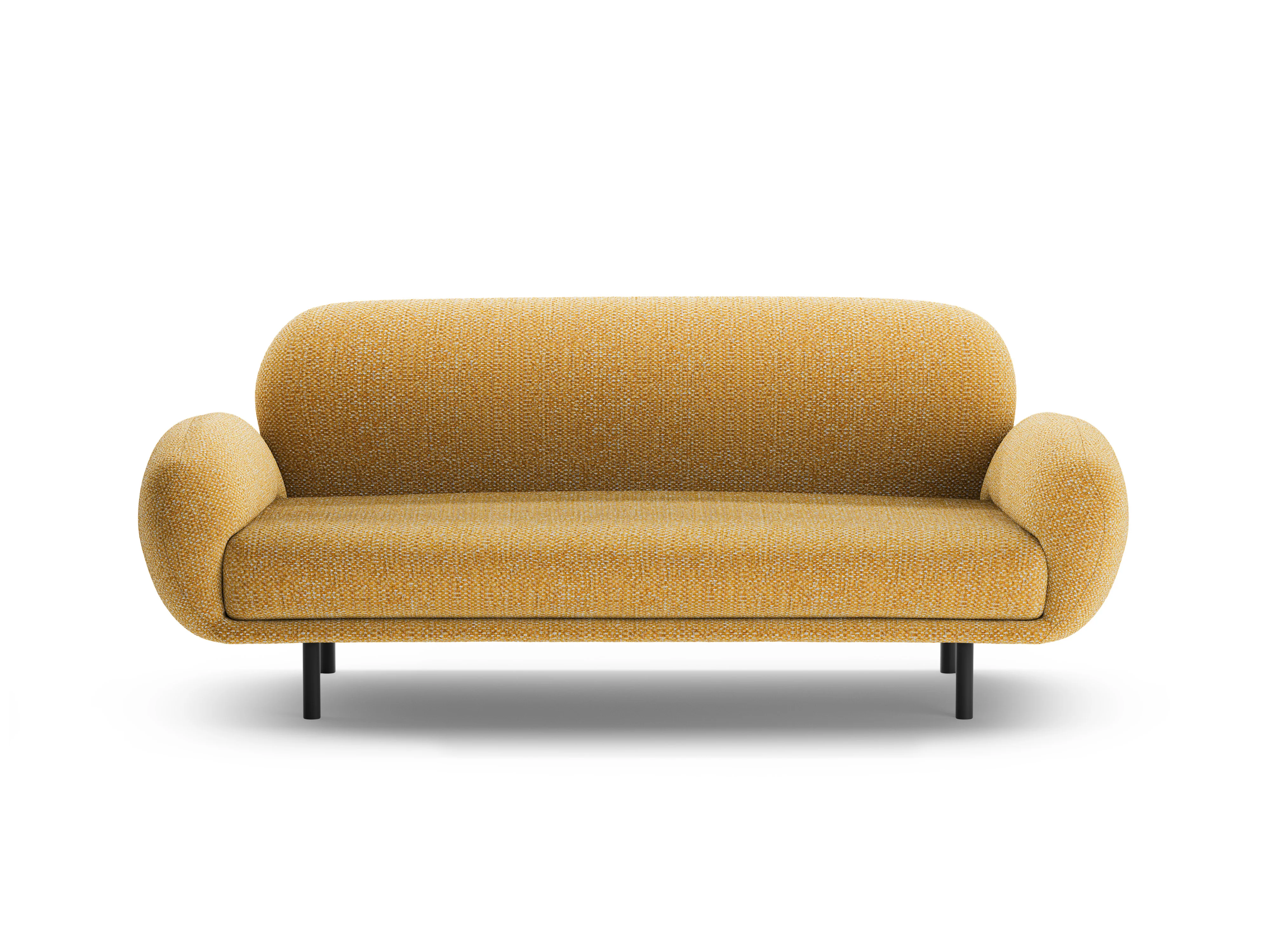 Sofa 2,5-osobowa POPPY musztardowy szenil - Image 3
