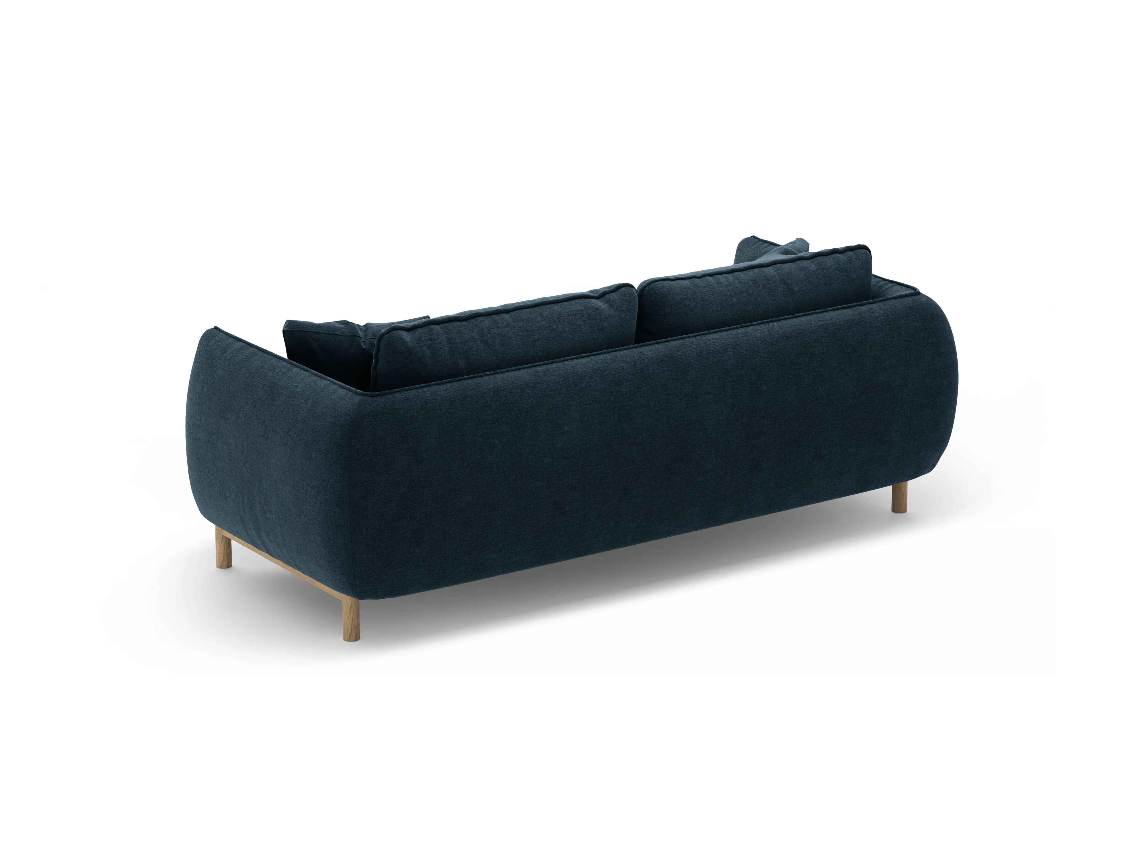 Sofa 2-osobowa ADA morski niebieski szenil - Image 4
