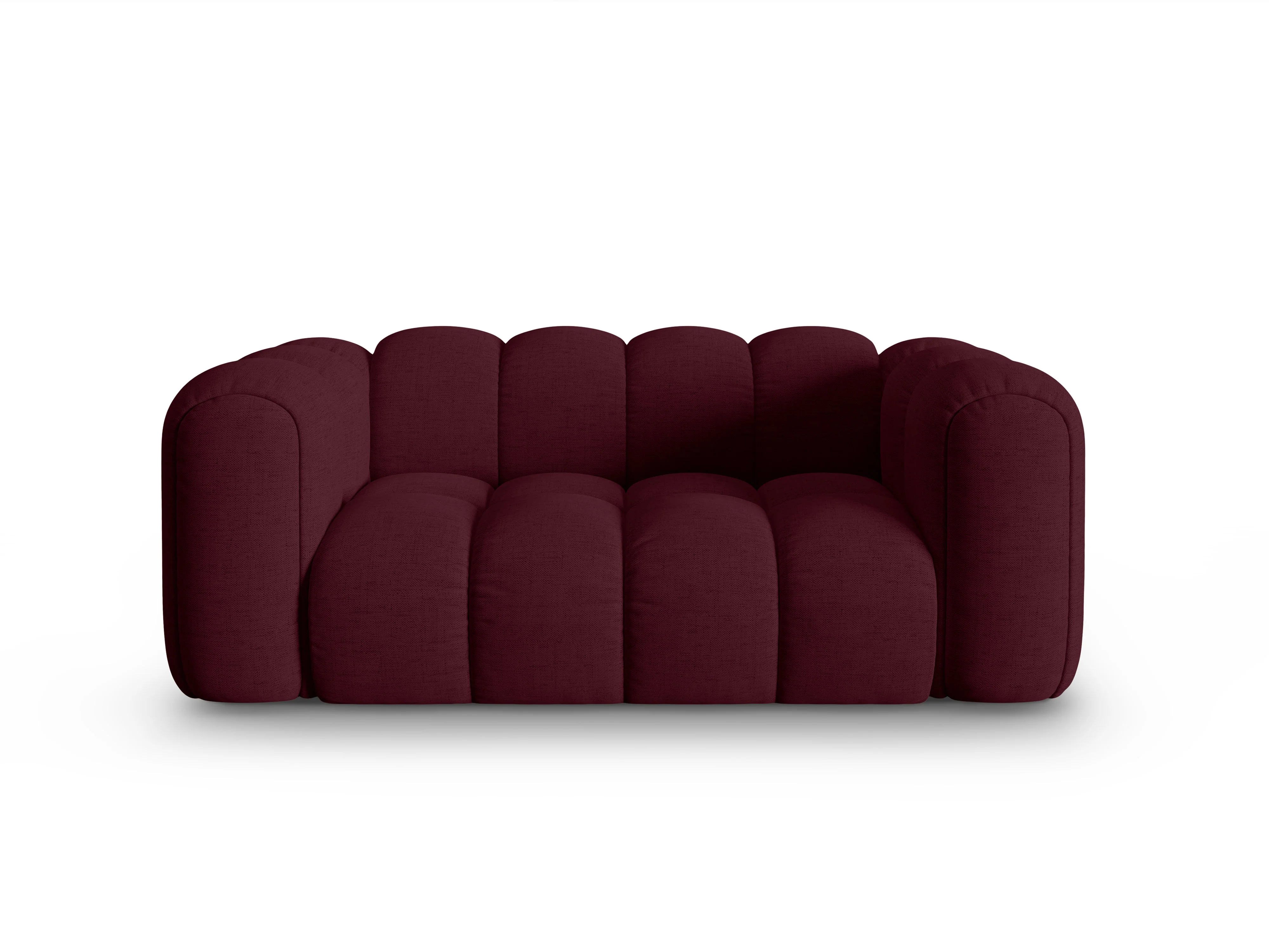 Sofa 2-osobowa ASTRO burgundowy szenil - Image 3