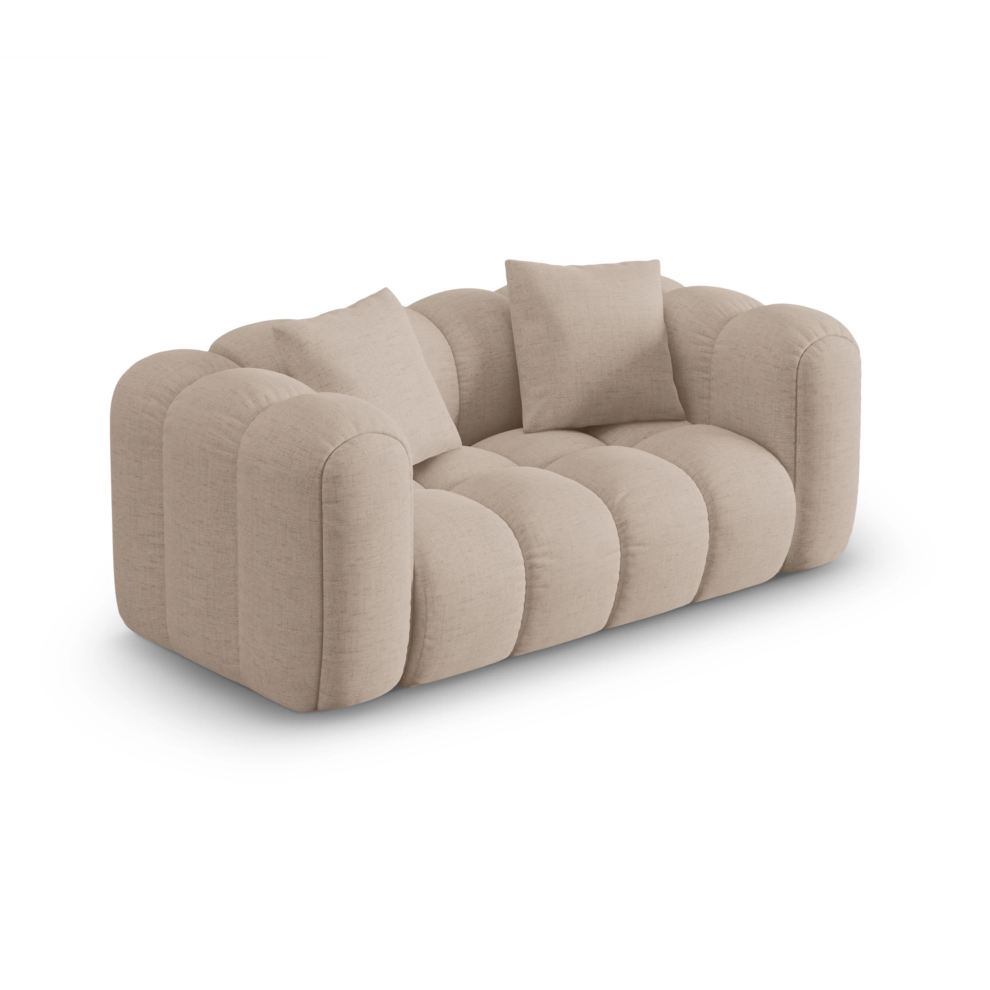 Sofa 2-osobowa ASTRO cappuccino szenil