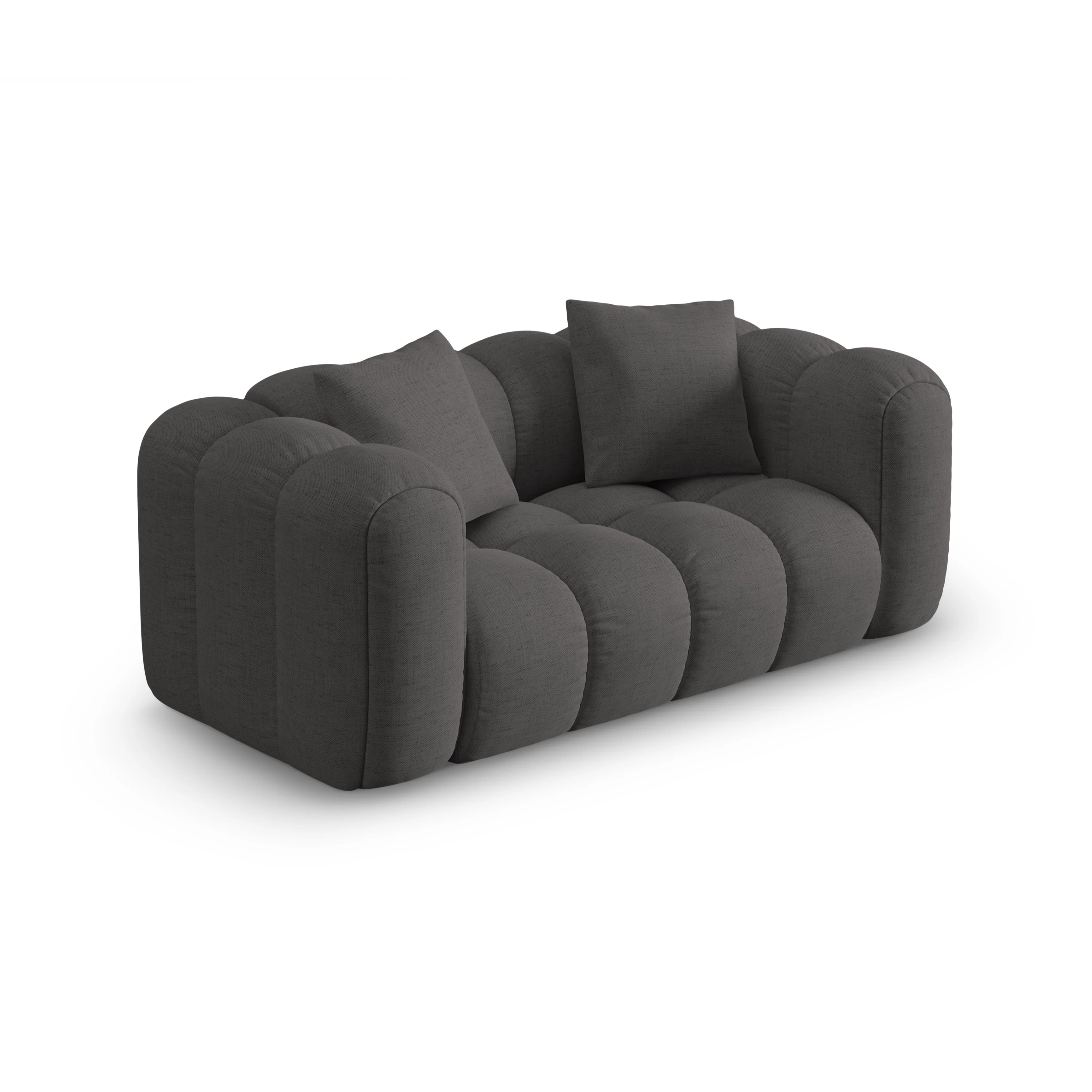 Sofa 2-osobowa ASTRO szary szenil
