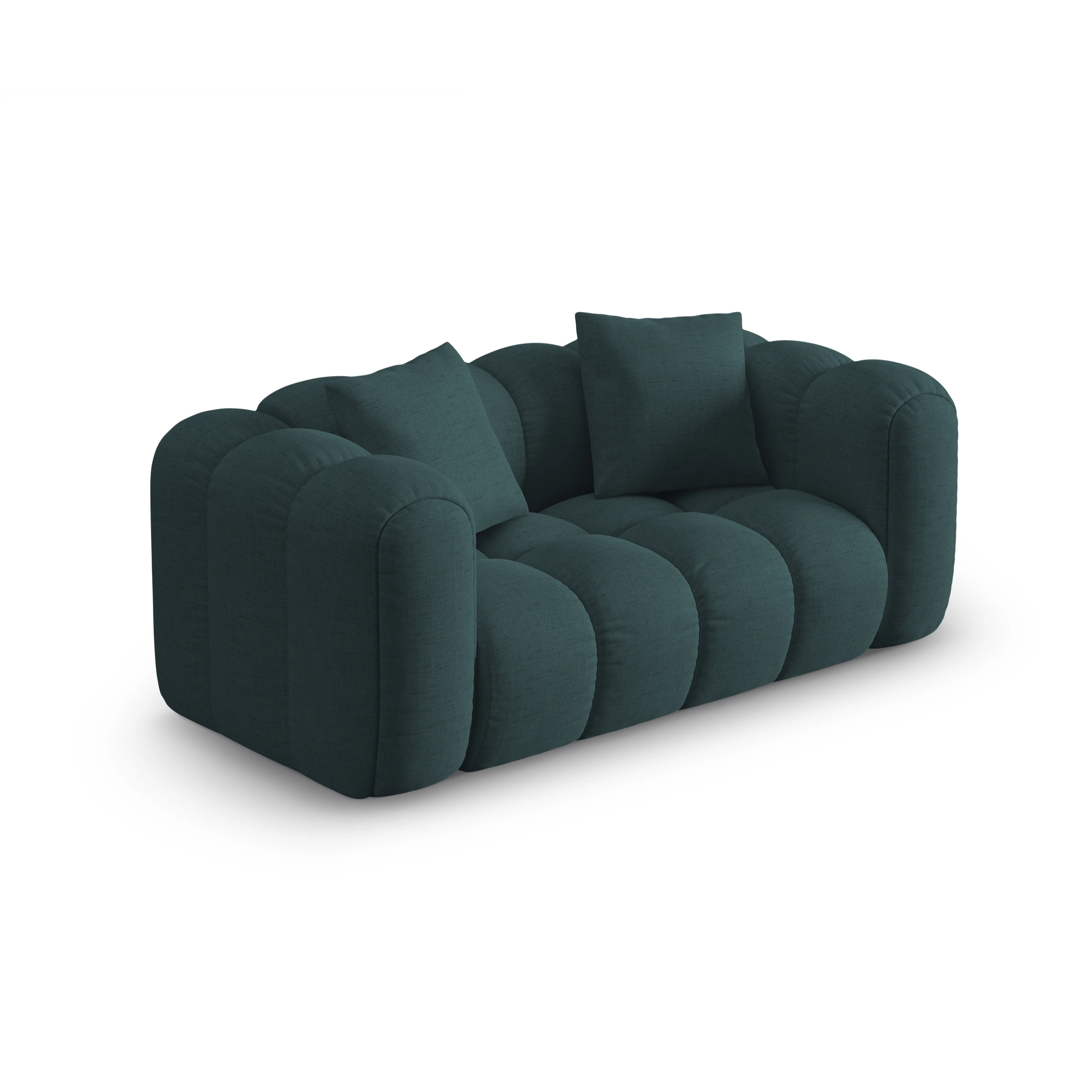 Sofa 2-osobowa ASTRO turkusowy szenil