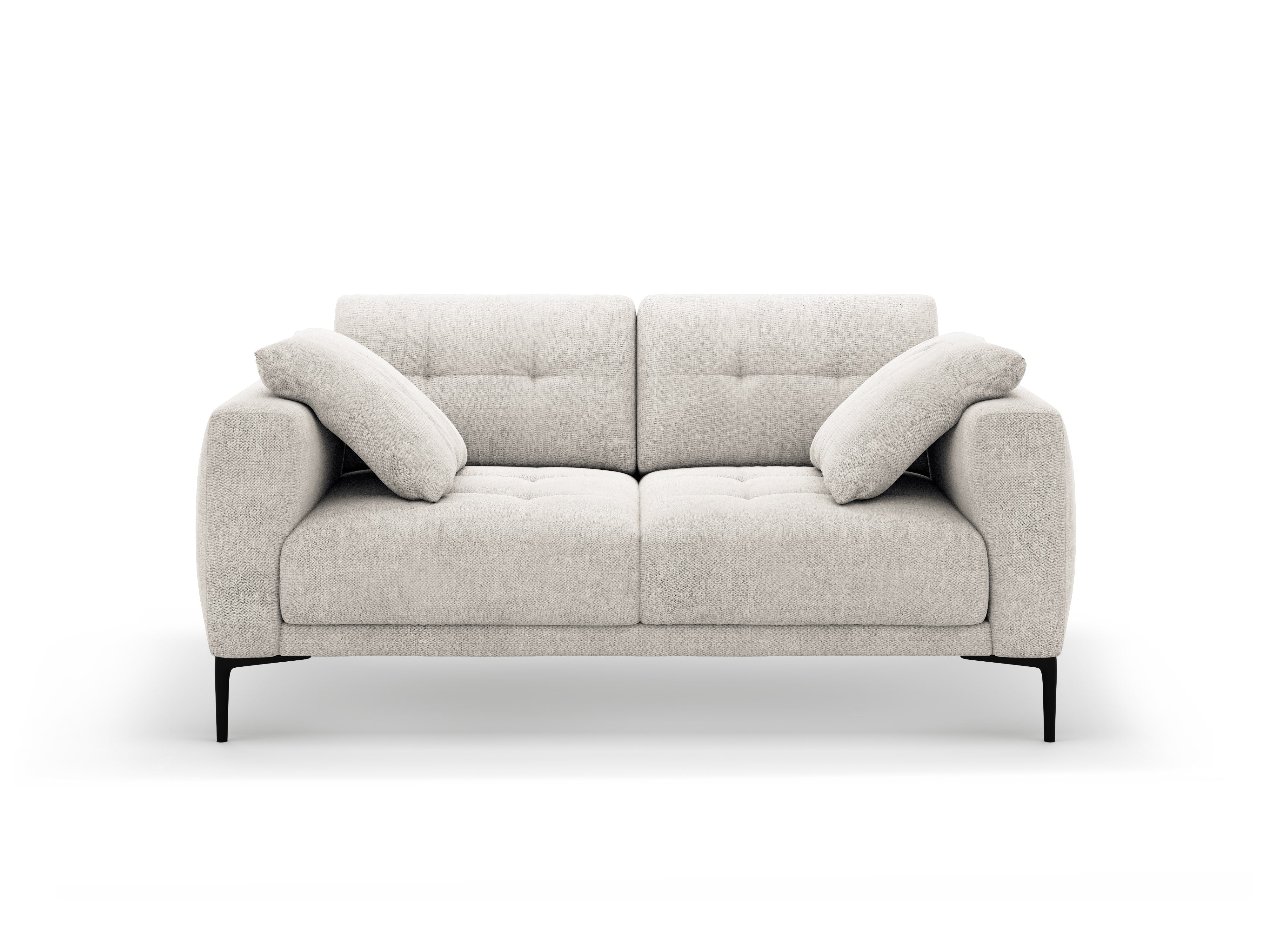 Sofa 2-osobowa BEMY beżowy szenil - Image 4