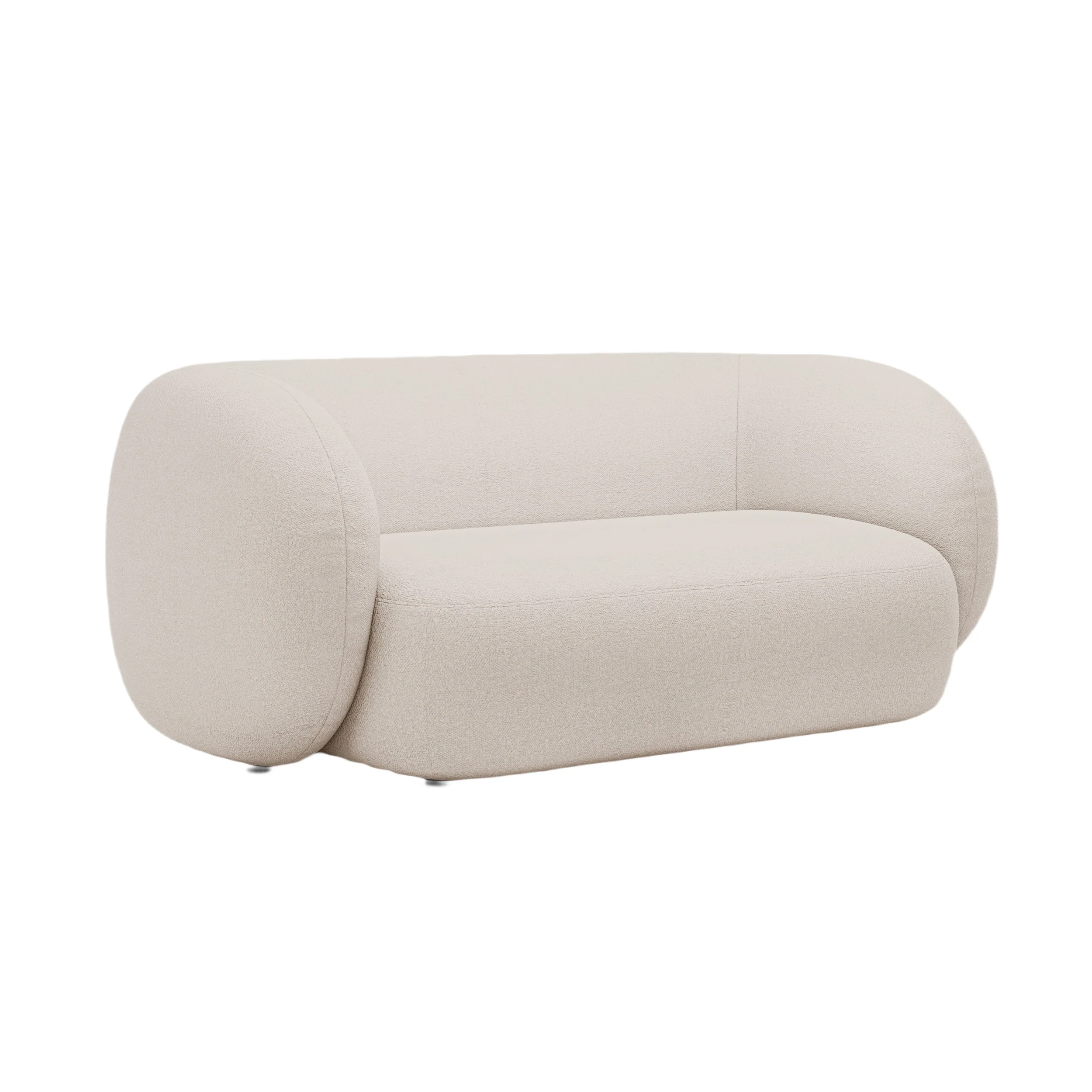 Sofa 2-osobowa KATE beżowy boucle