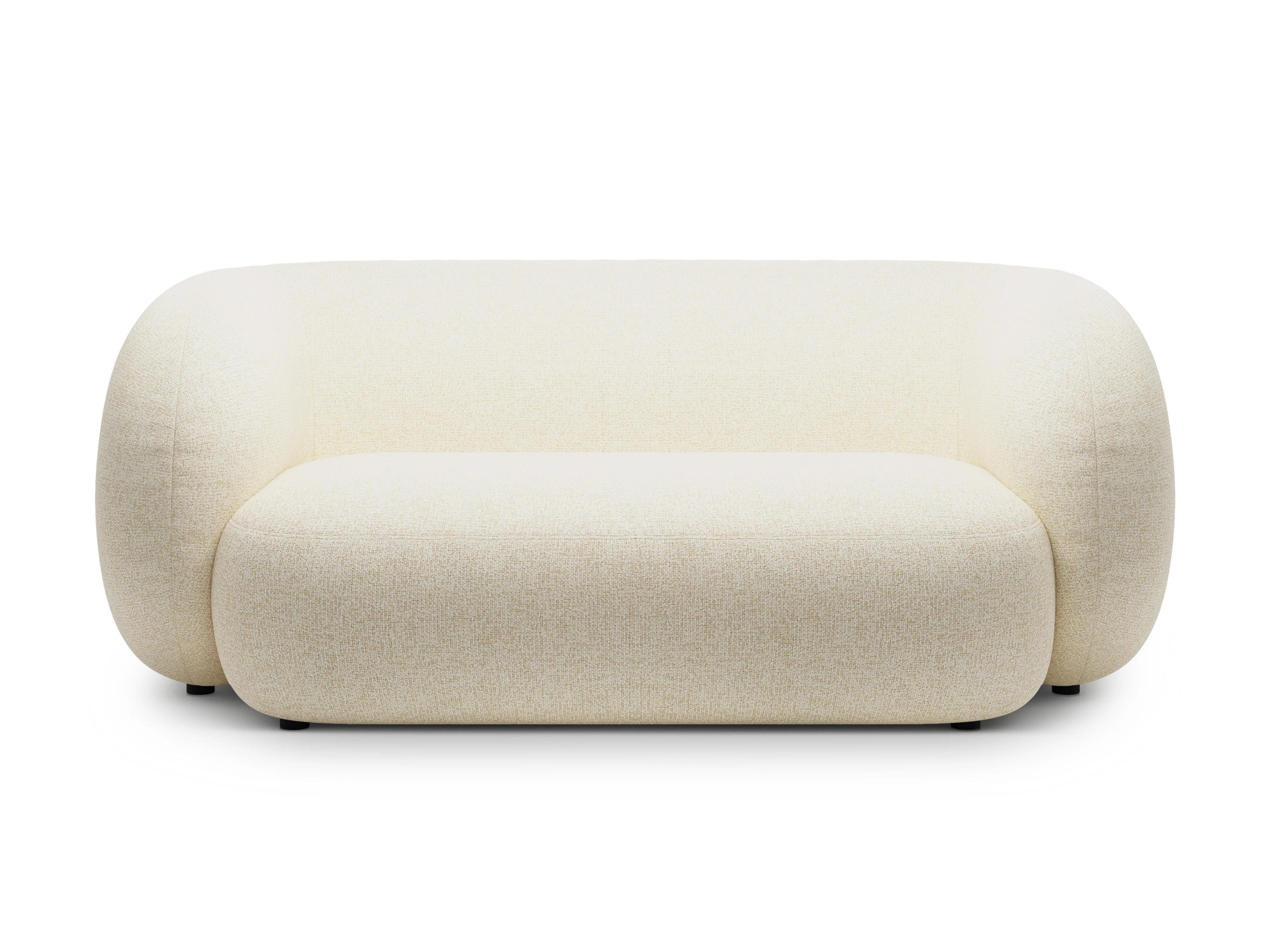 Sofa 2-osobowa KATE jasnobeżowy melanż - Image 2