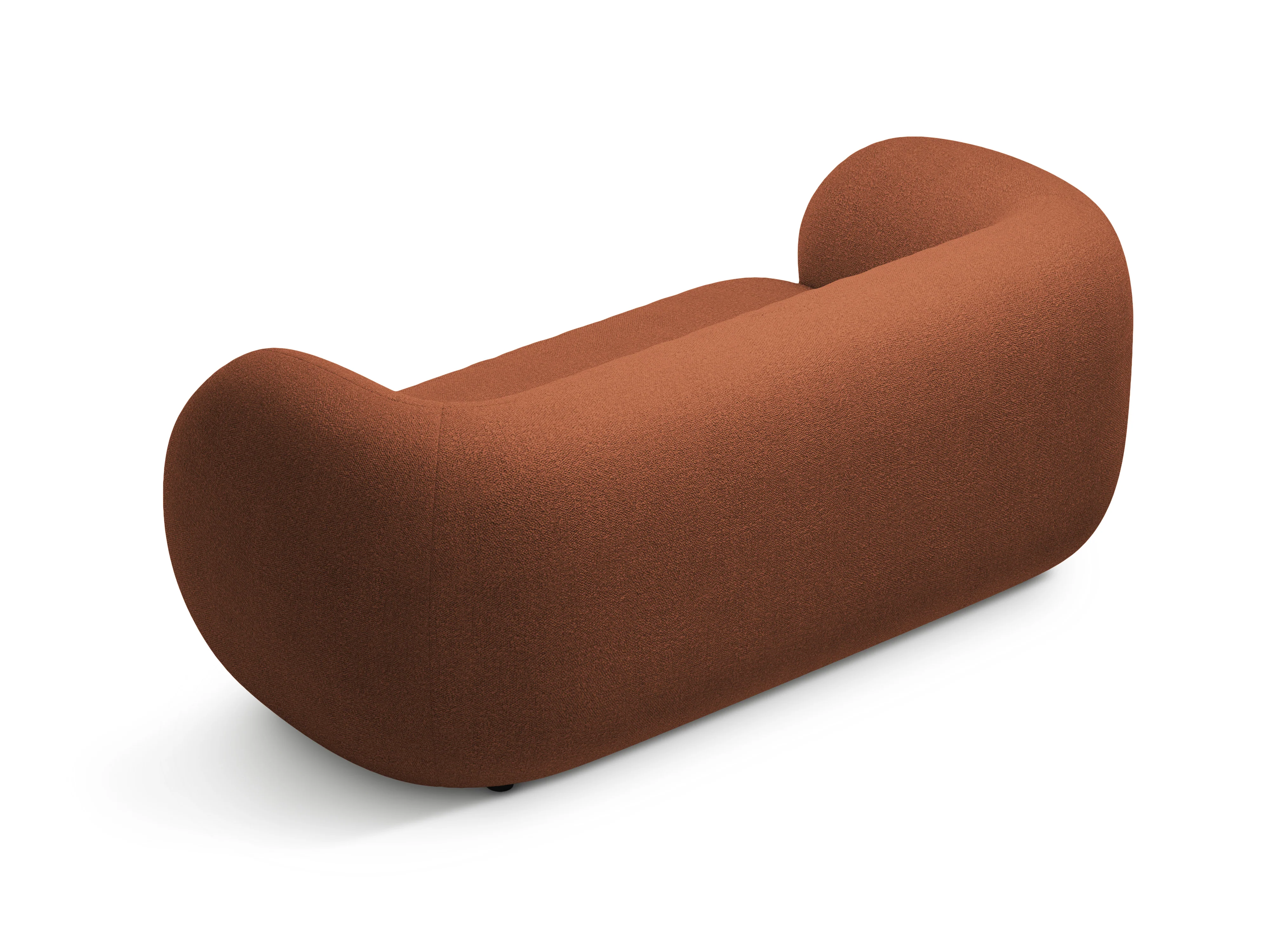 Sofa 2-osobowa KATE terracotta boucle - Image 3