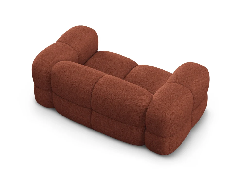 Sofa 2-osobowa LORETTO koralowy - Image 5