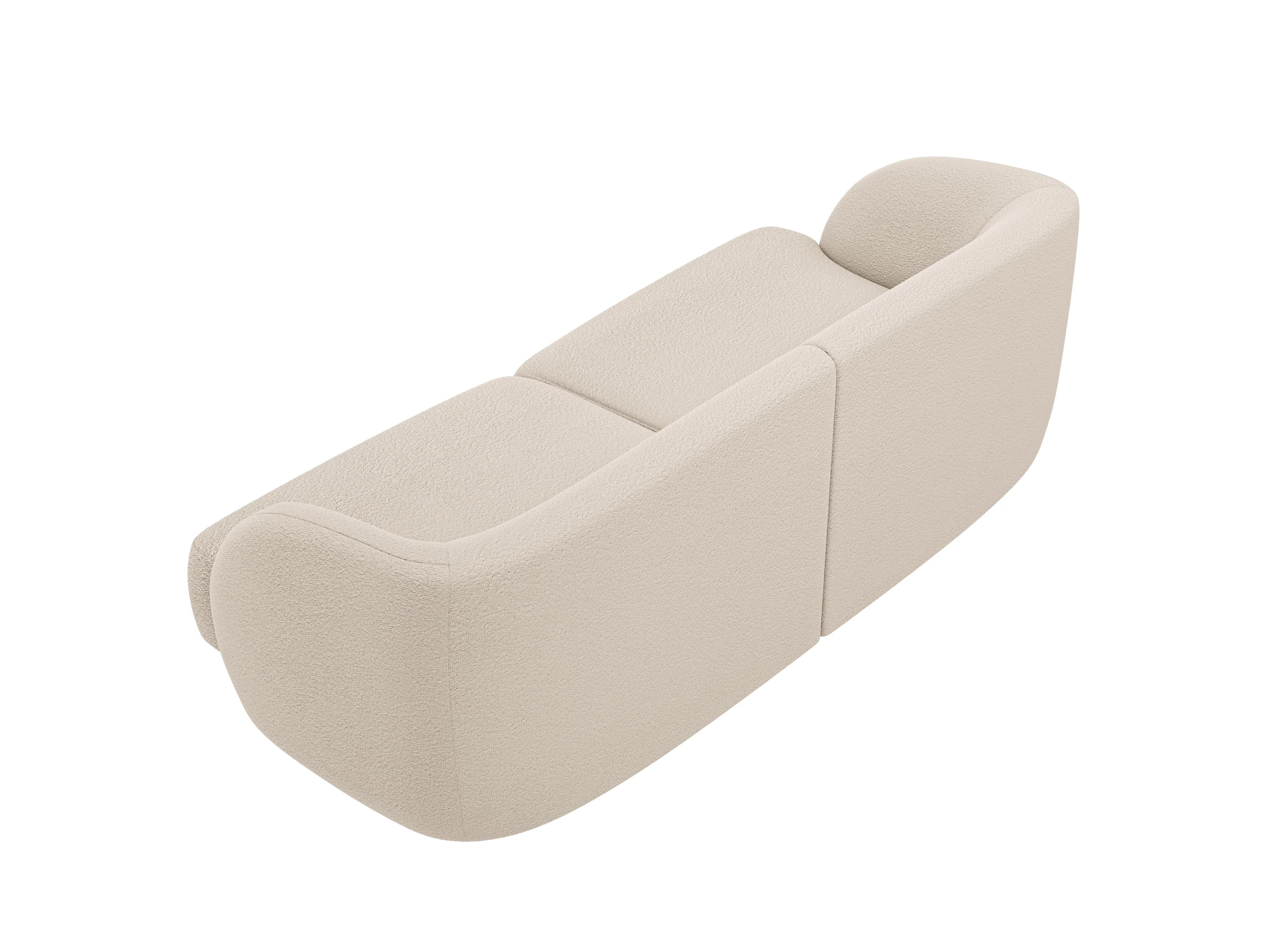 Sofa 2-osobowa MILEY beżowy boucle - Image 3