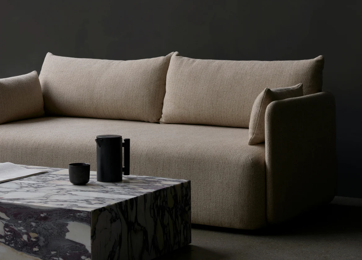 Sofa 2-osobowa OFFSET beżowy - Image 2