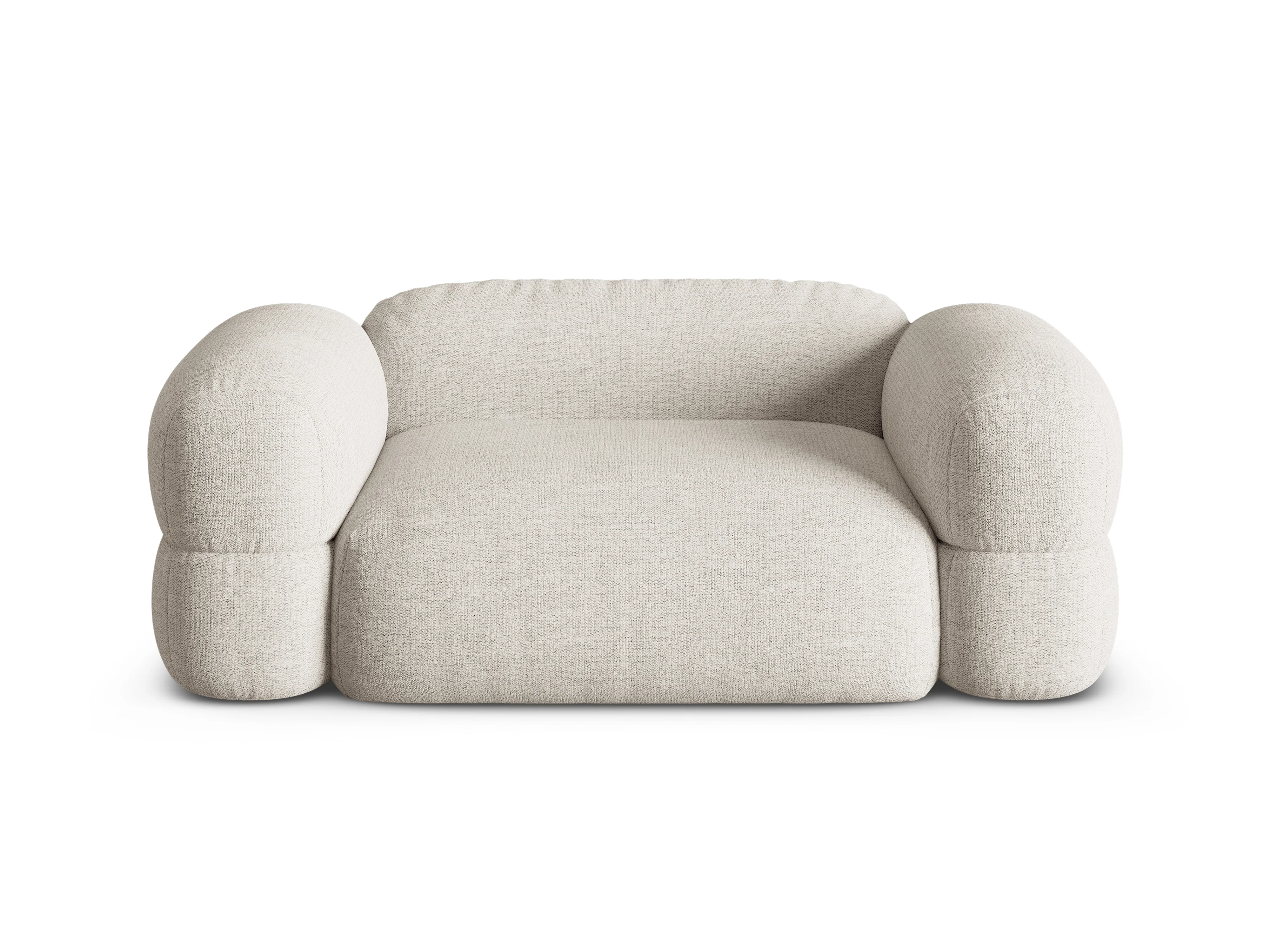 Sofa 2-osobowa ROGER beżowy szenil - Image 3