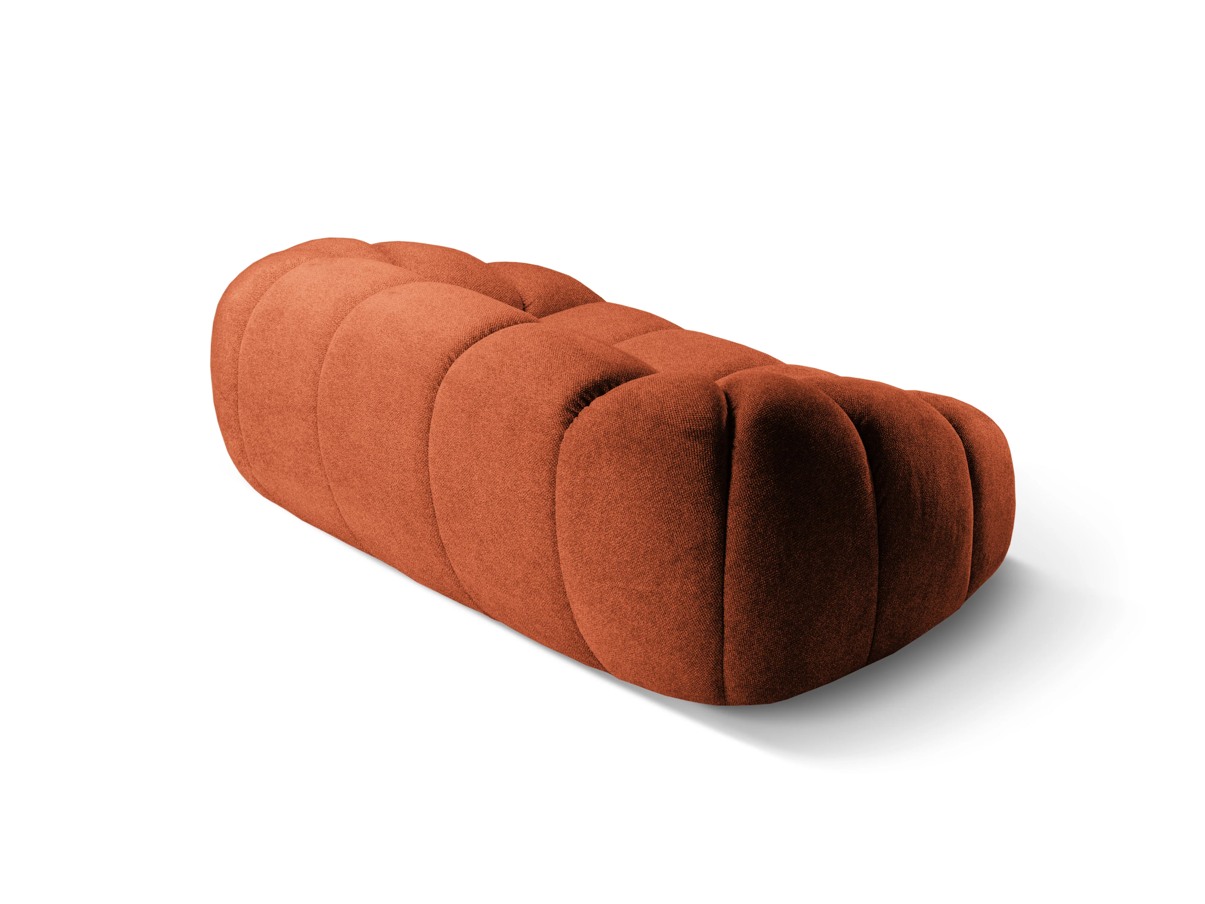 Sofa 2-osobowa  DIANA terracotta szenil - Image 5