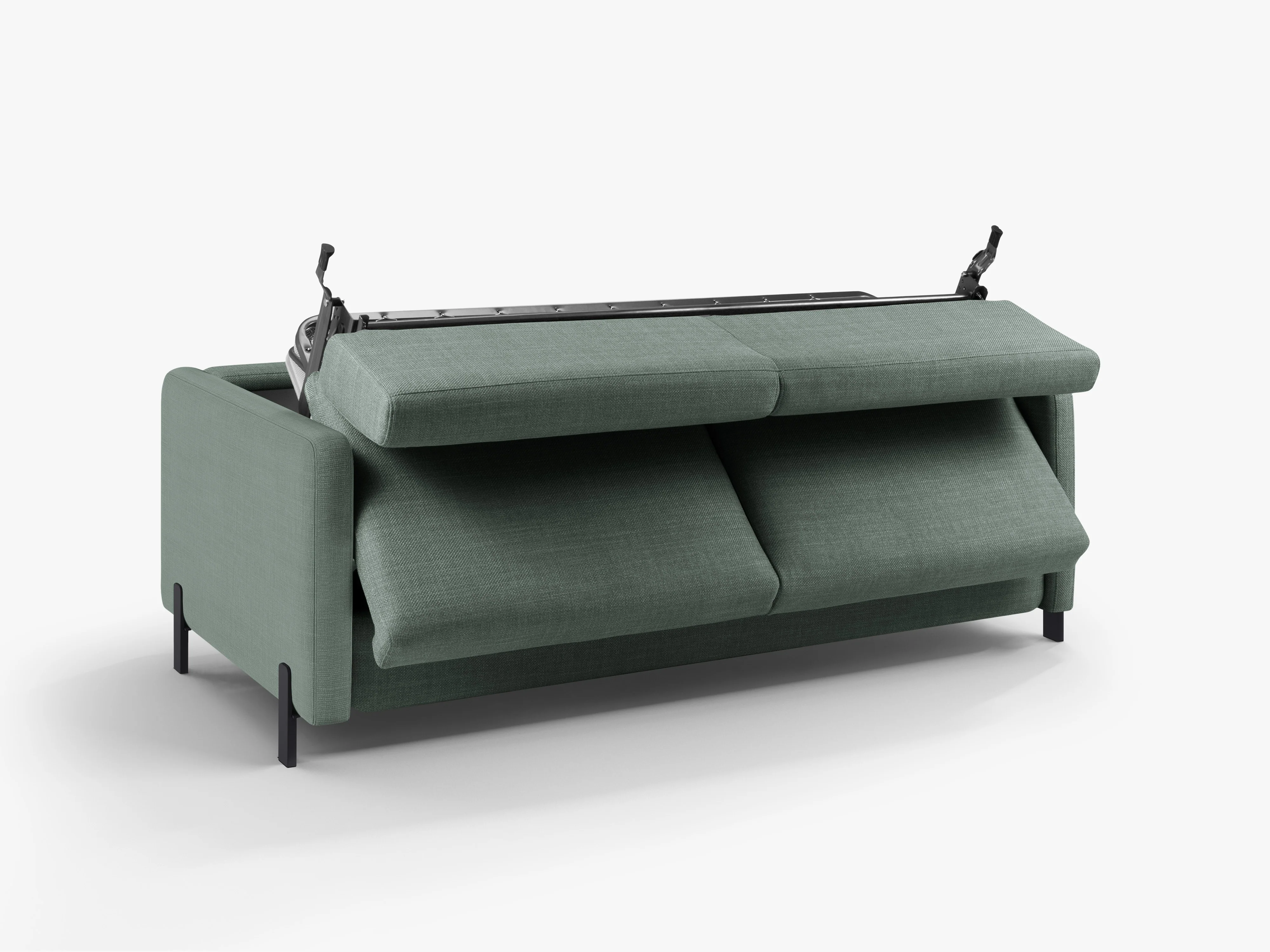 Sofa 2-osobowa z funkcją spania GLORIA miętowy szenil - Image 4