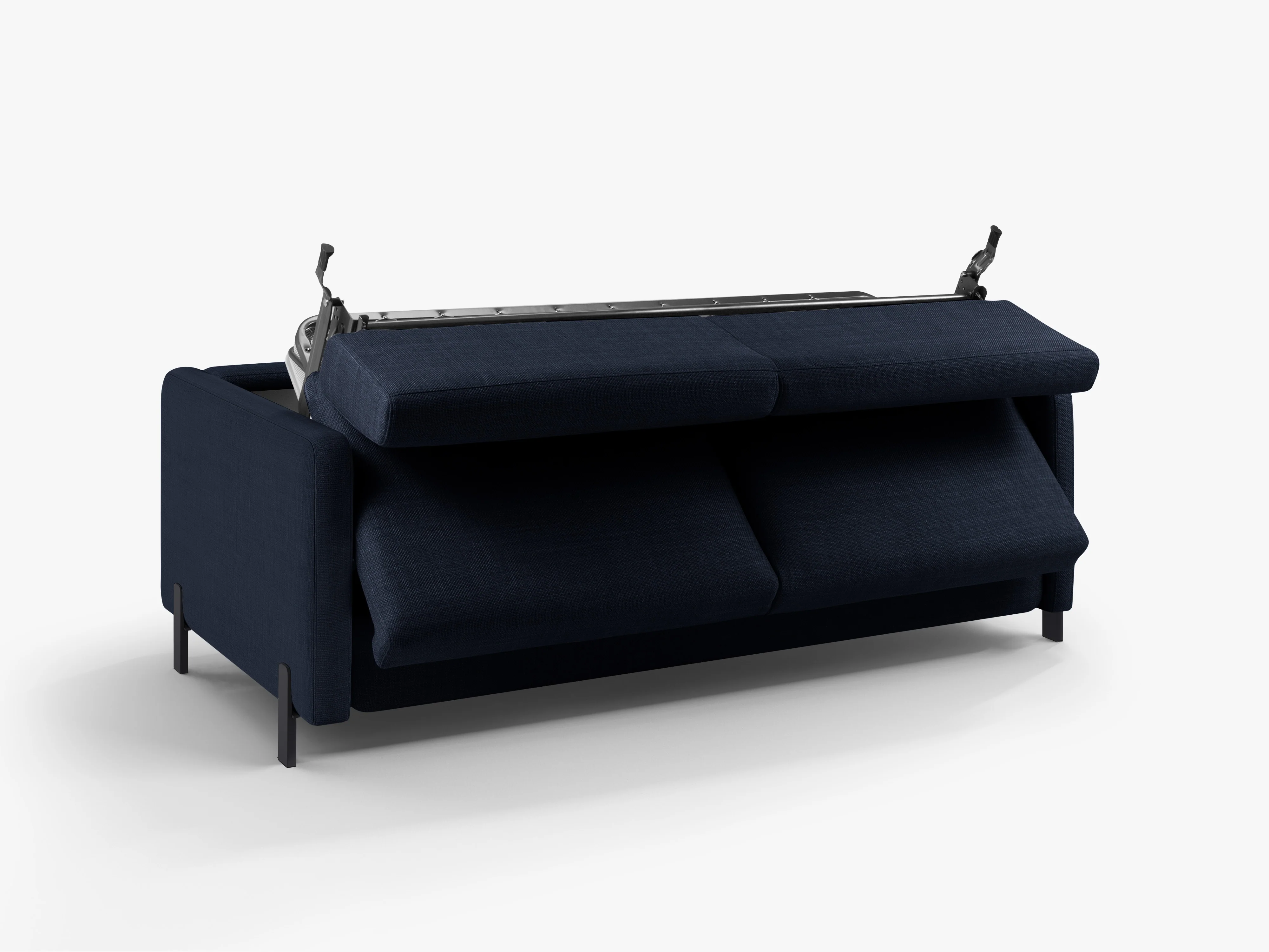 Sofa 2-osobowa z funkcją spania GLORIA niebieski szenil - Image 8