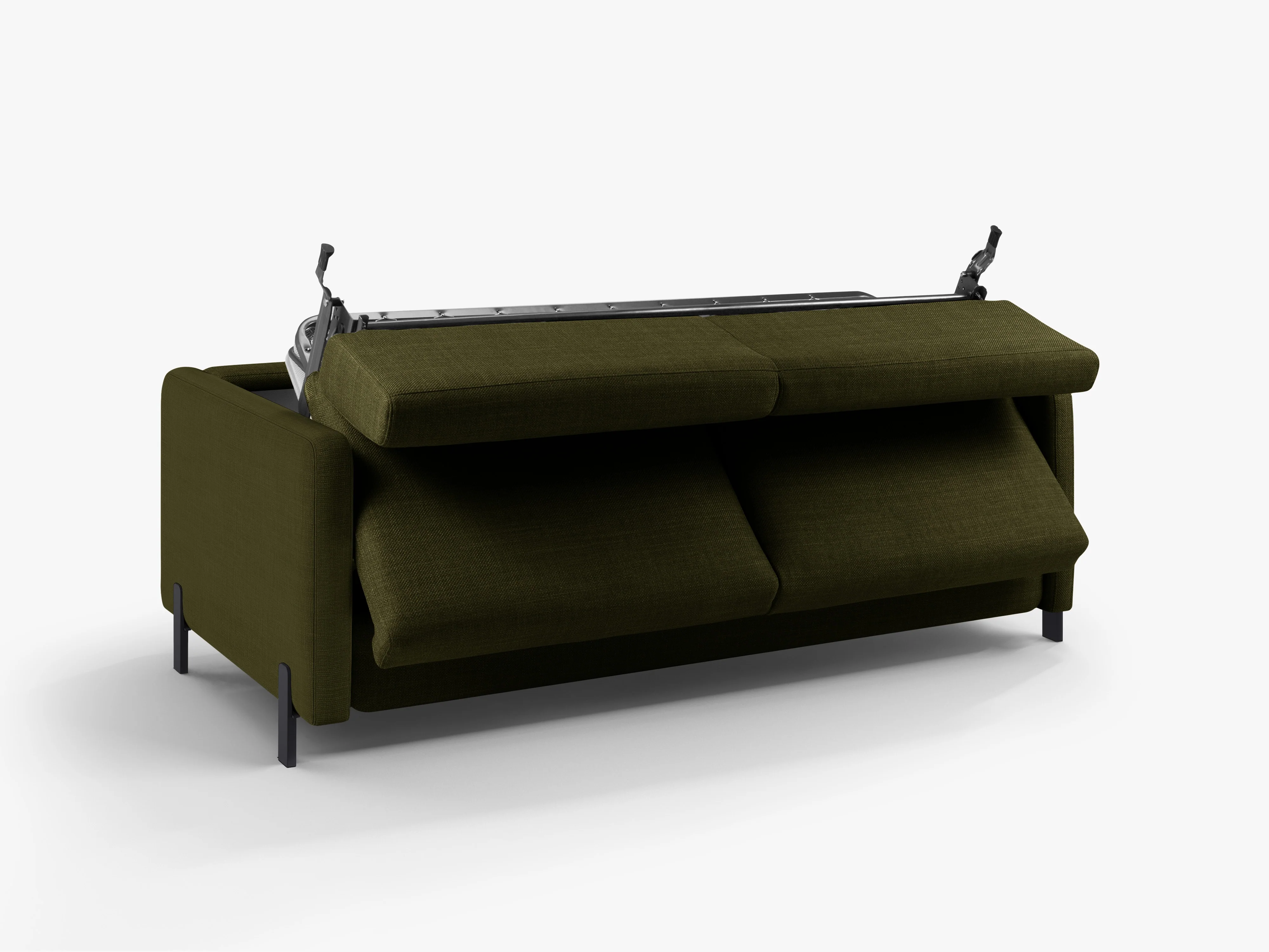 Sofa 2-osobowa z funkcją spania GLORIA zielony szenil - Image 8