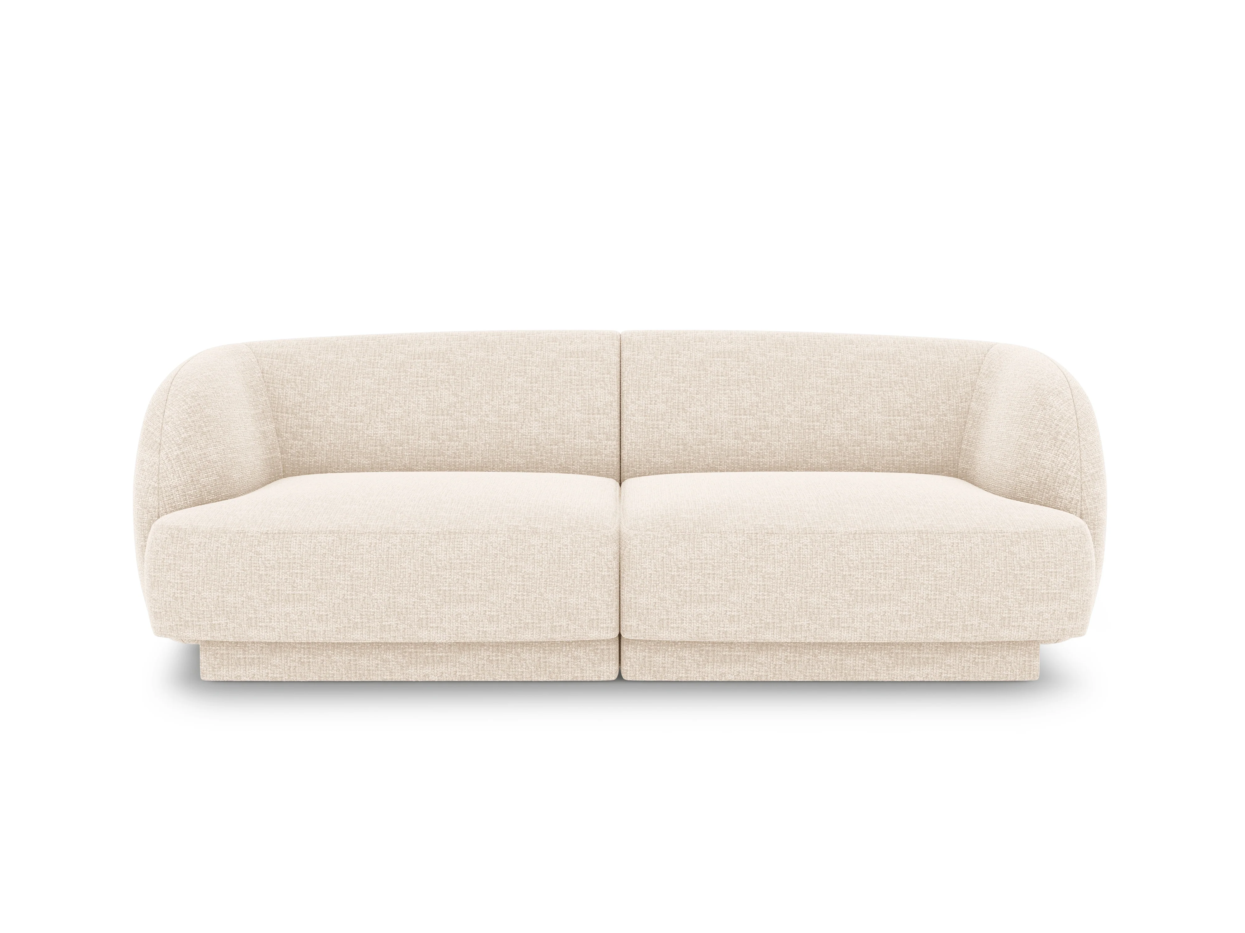 Sofa 2-osobowa MILEY kość słoniowa szenil - Image 2