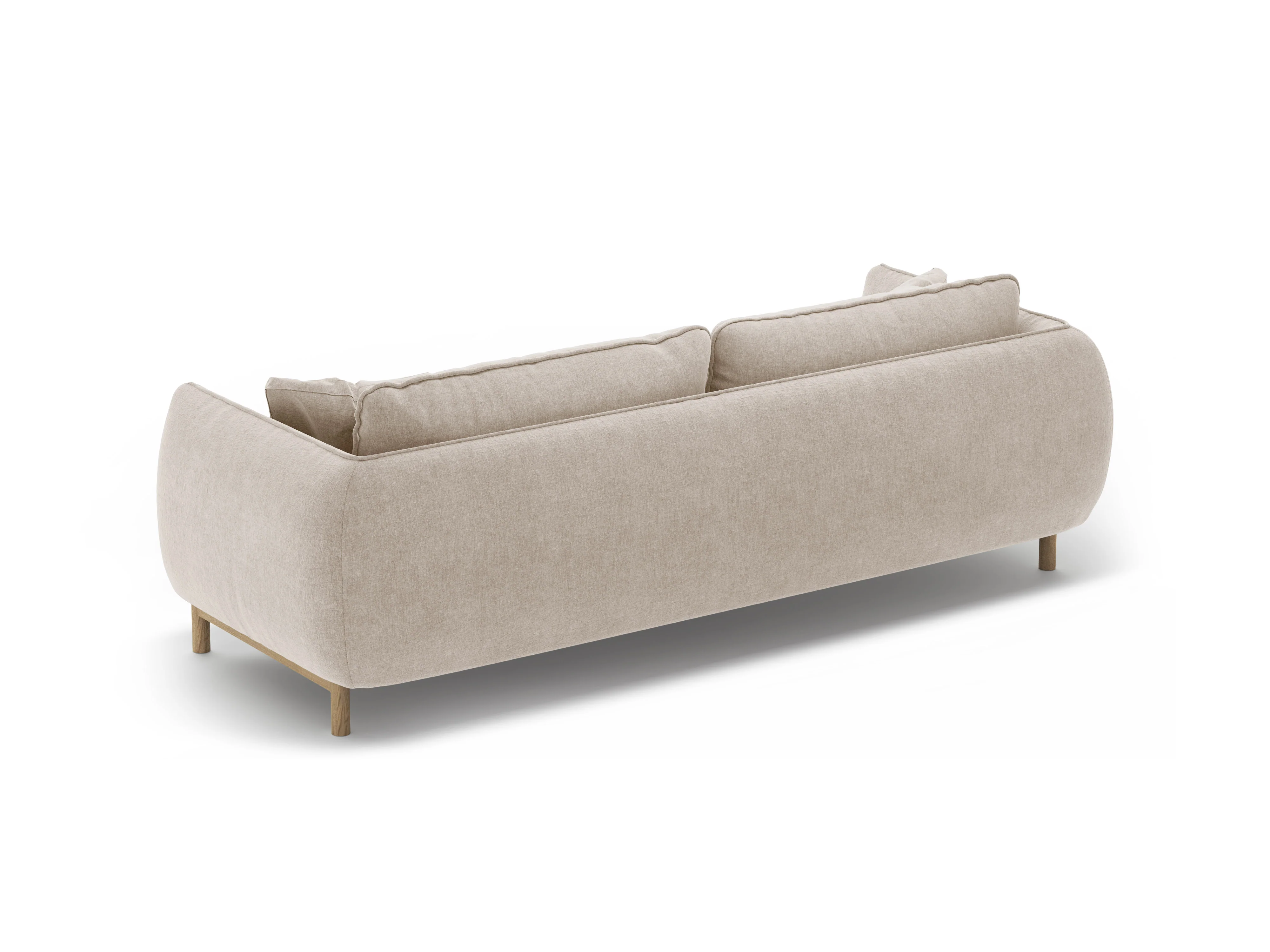 Sofa 3-osobowa ADA jasnobeżowy szenil - Image 4