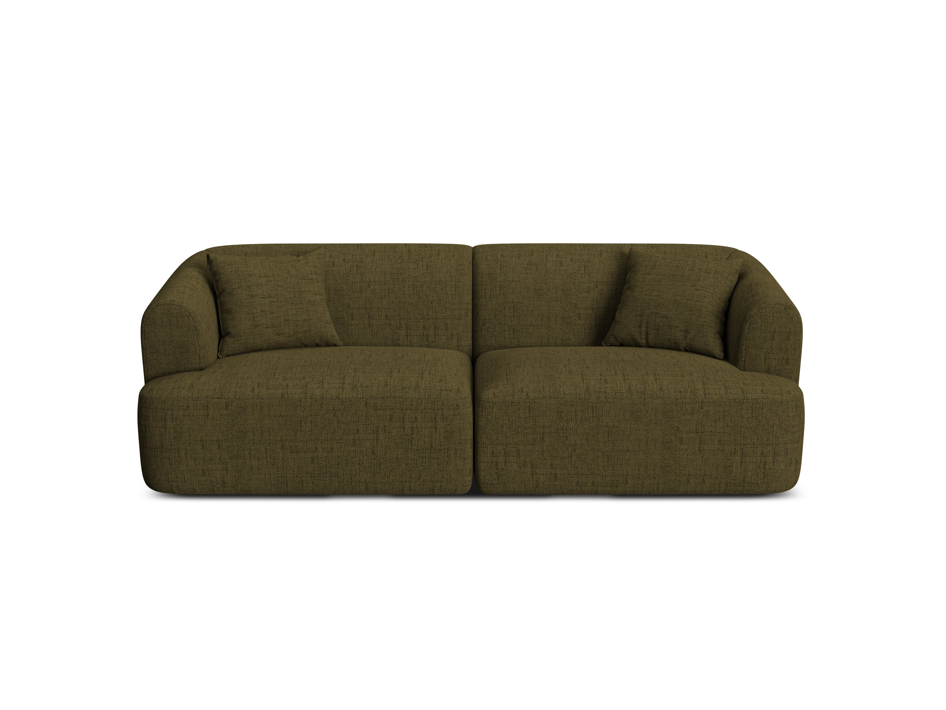 Sofa 3-osobowa CAMPI zielony szenil - Image 3