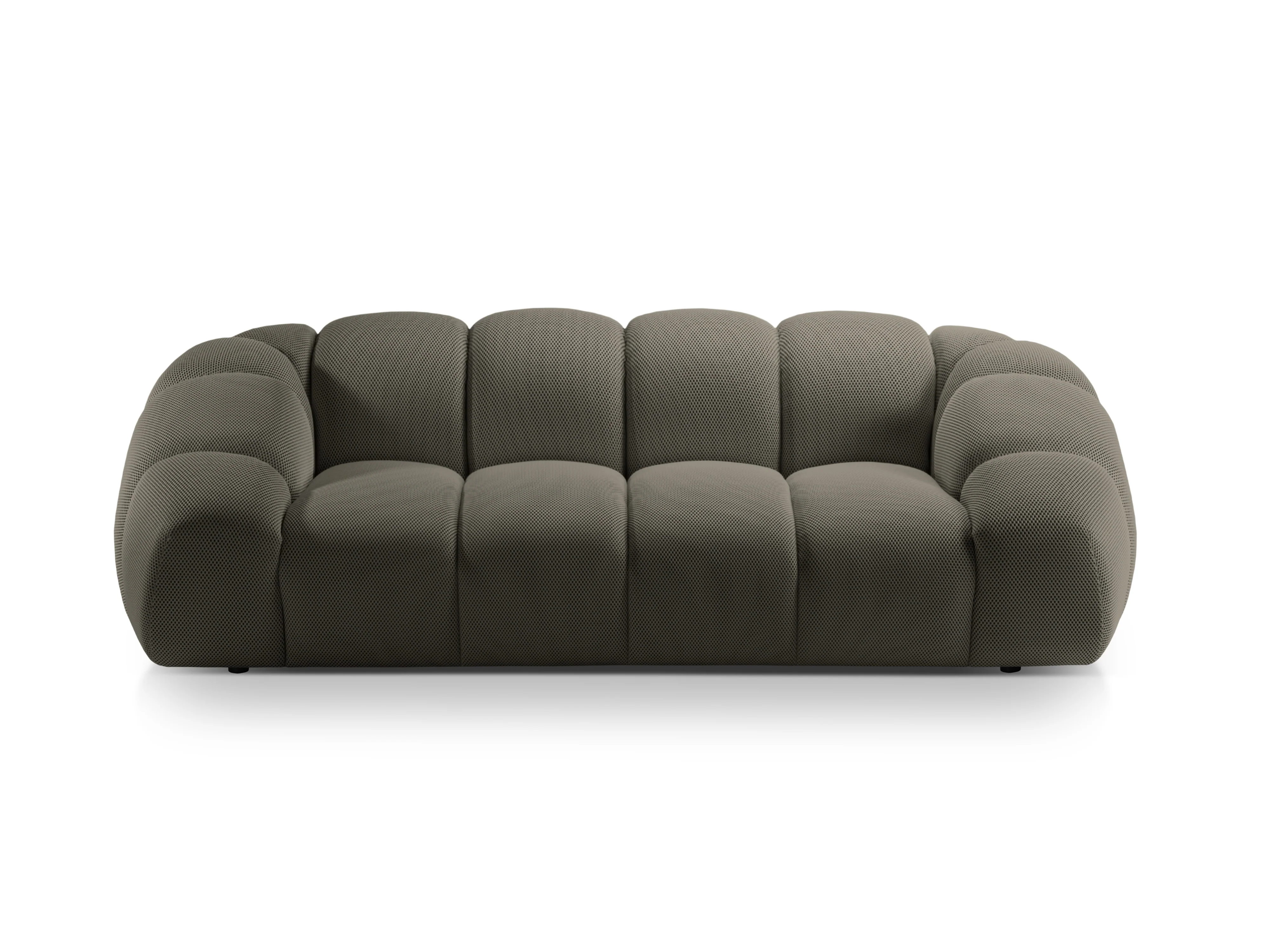 Sofa 3-osobowa DIANA stalowy - Image 3