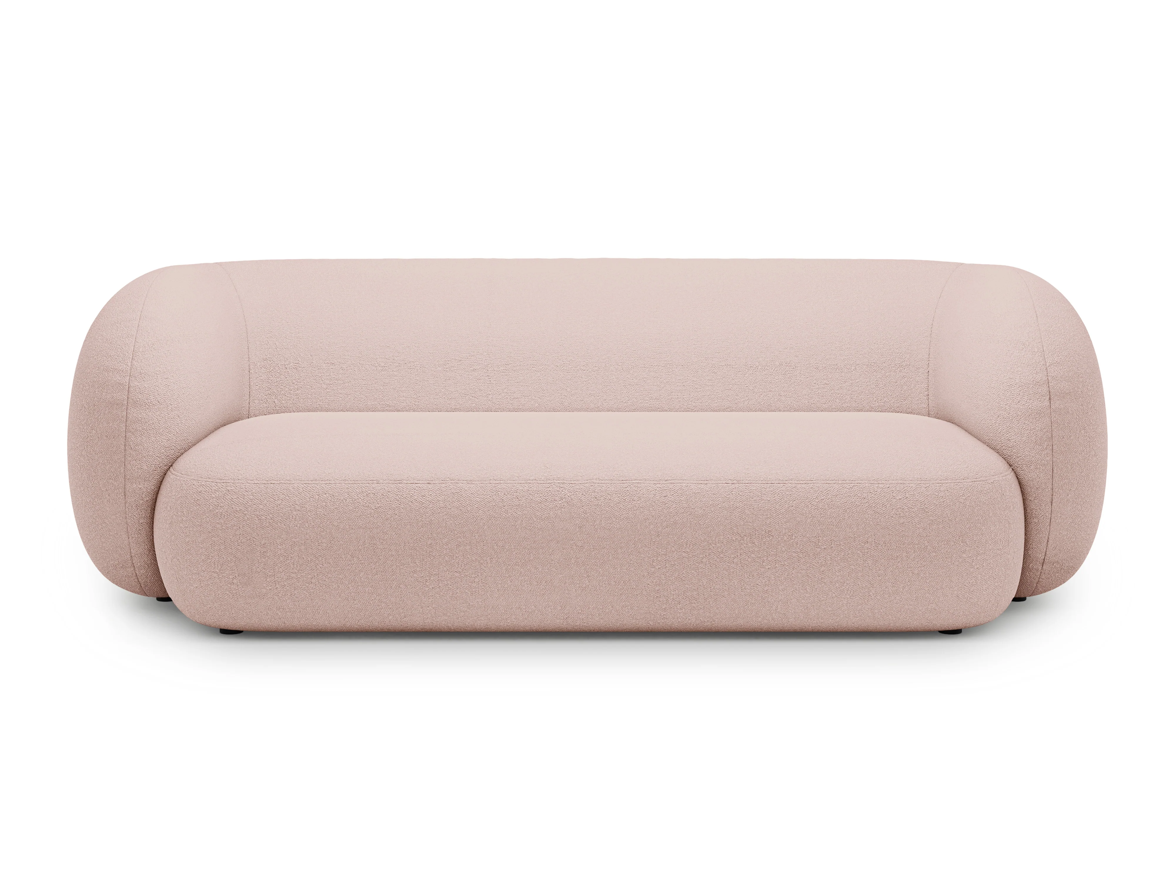 Sofa 3-osobowa KATE różowy boucle - Image 2