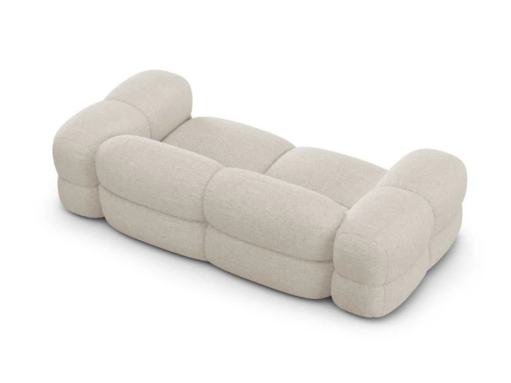 Sofa 3-osobowa LORETTO jasnobeżowy - Image 5