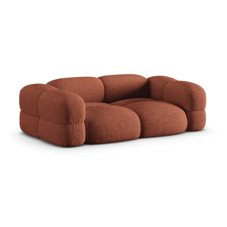 Sofa 3-osobowa LORETTO koralowy