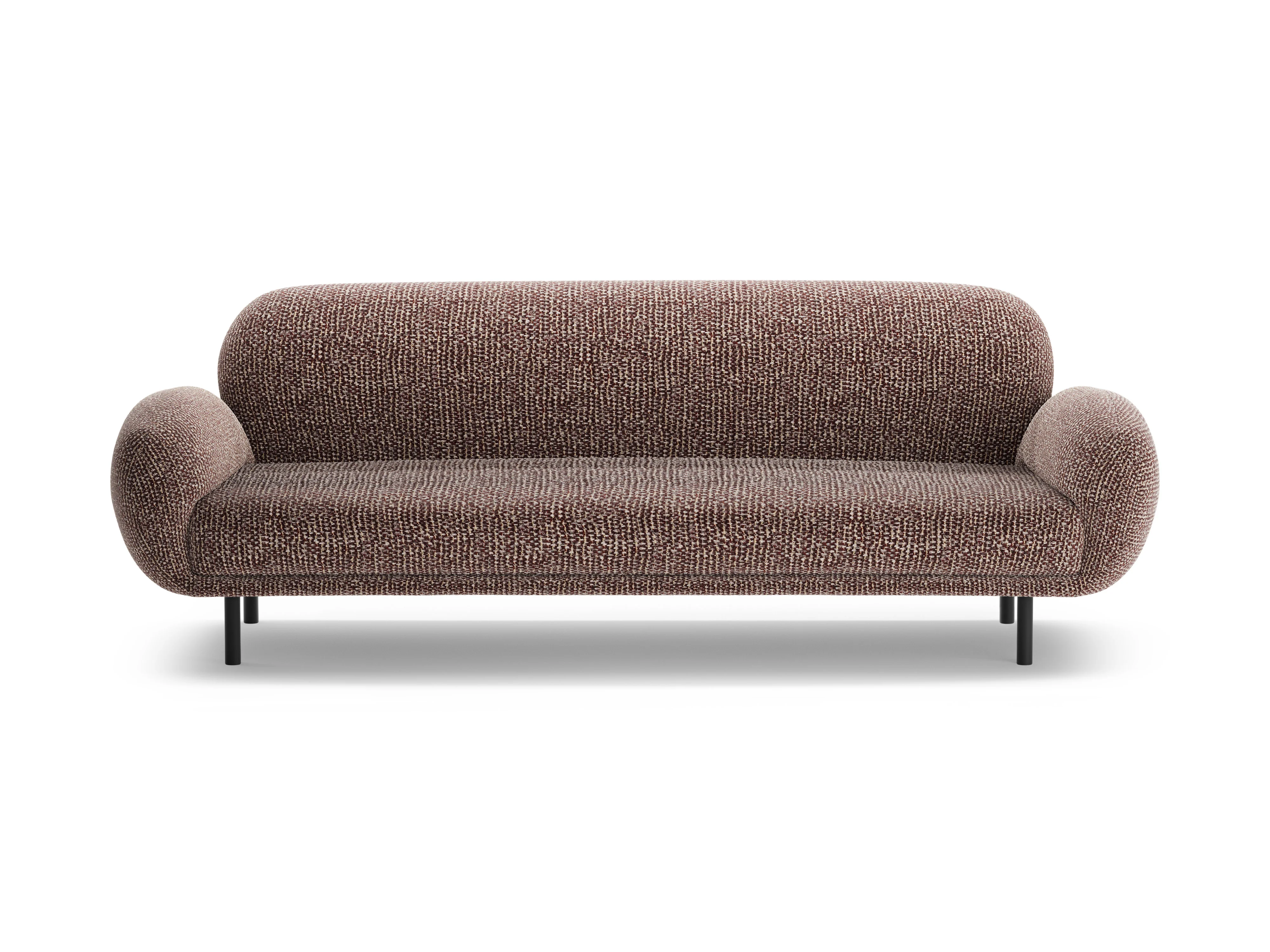 Sofa 3-osobowa POPPY brązowy szenil - Image 3