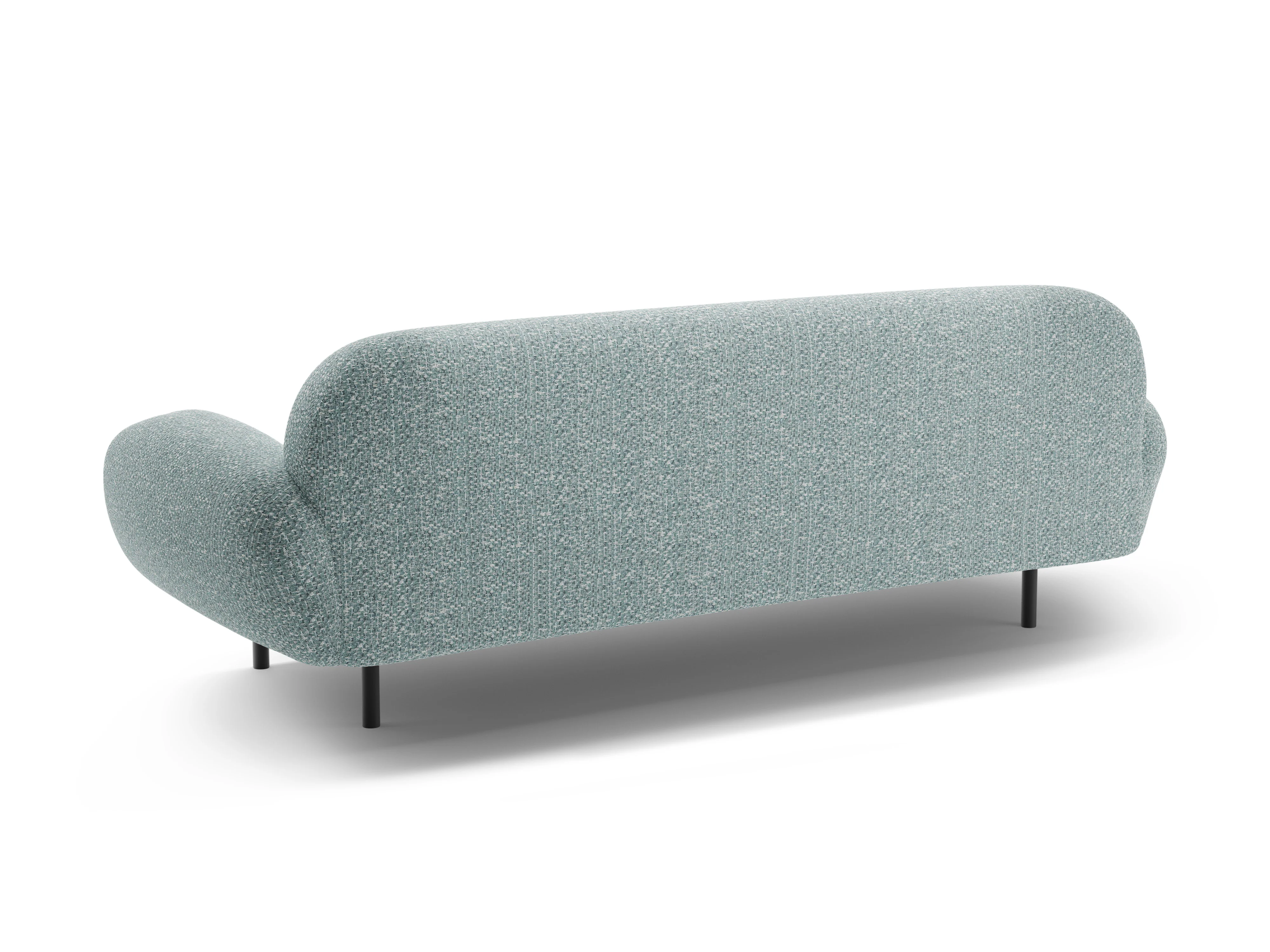 Sofa 3-osobowa POPPY zgaszony niebieski szenil - Image 4