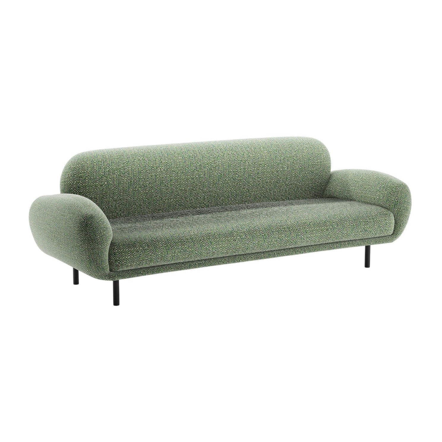 Sofa 3-osobowa POPPY zielony szenil
