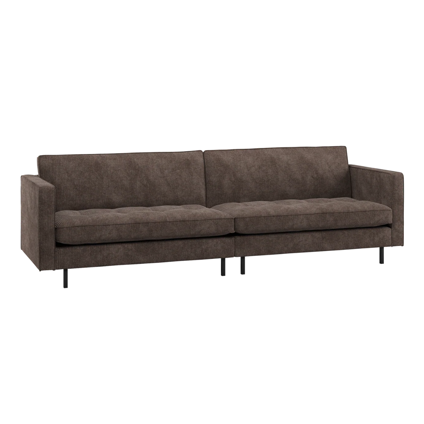 Sofa 3-osobowa RODEO CLASSIC brązowy sztruks