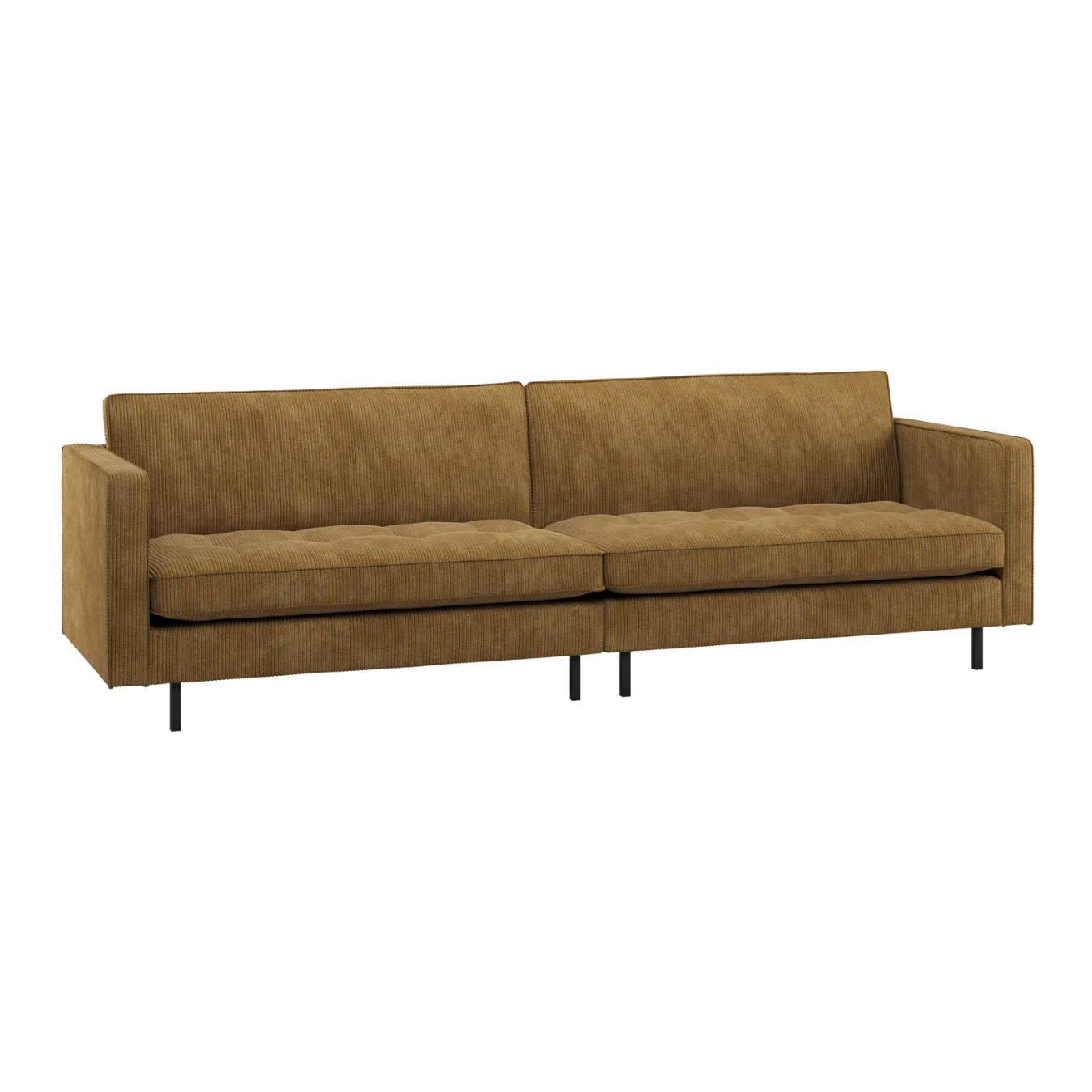 Sofa 3-osobowa RODEO CLASSIC miodowy sztruks