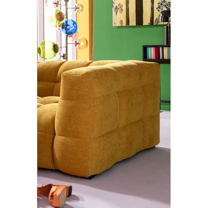 Sofa 3-osobowa SALAMANCA żółty szenil - Image 8