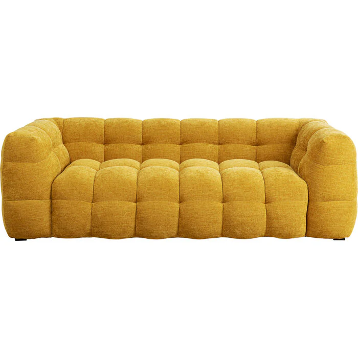 Sofa 3-osobowa SALAMANCA żółty szenil - Image 9