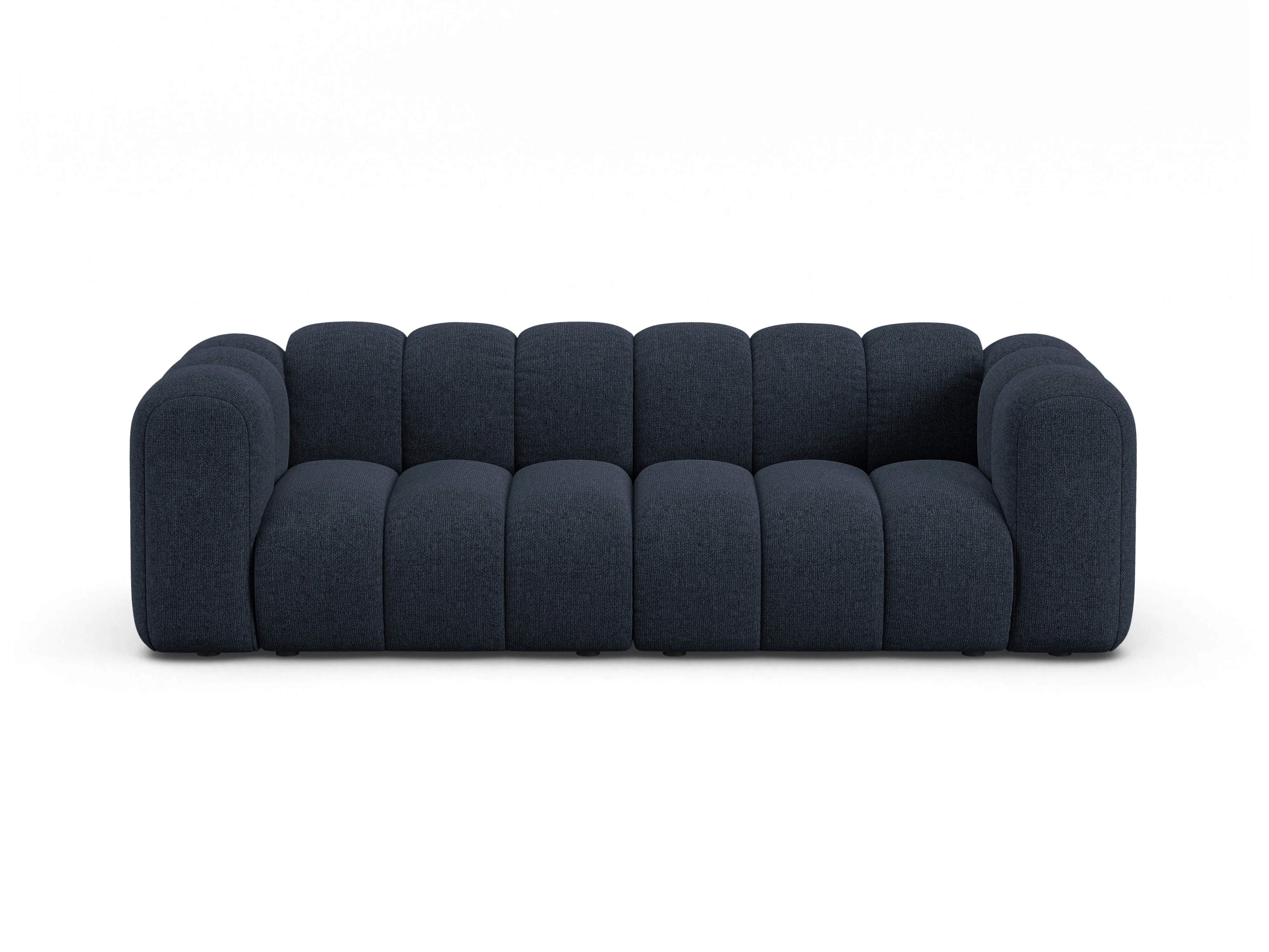 Sofa 3-osobowa LUPINE granatowy szenil - Image 3