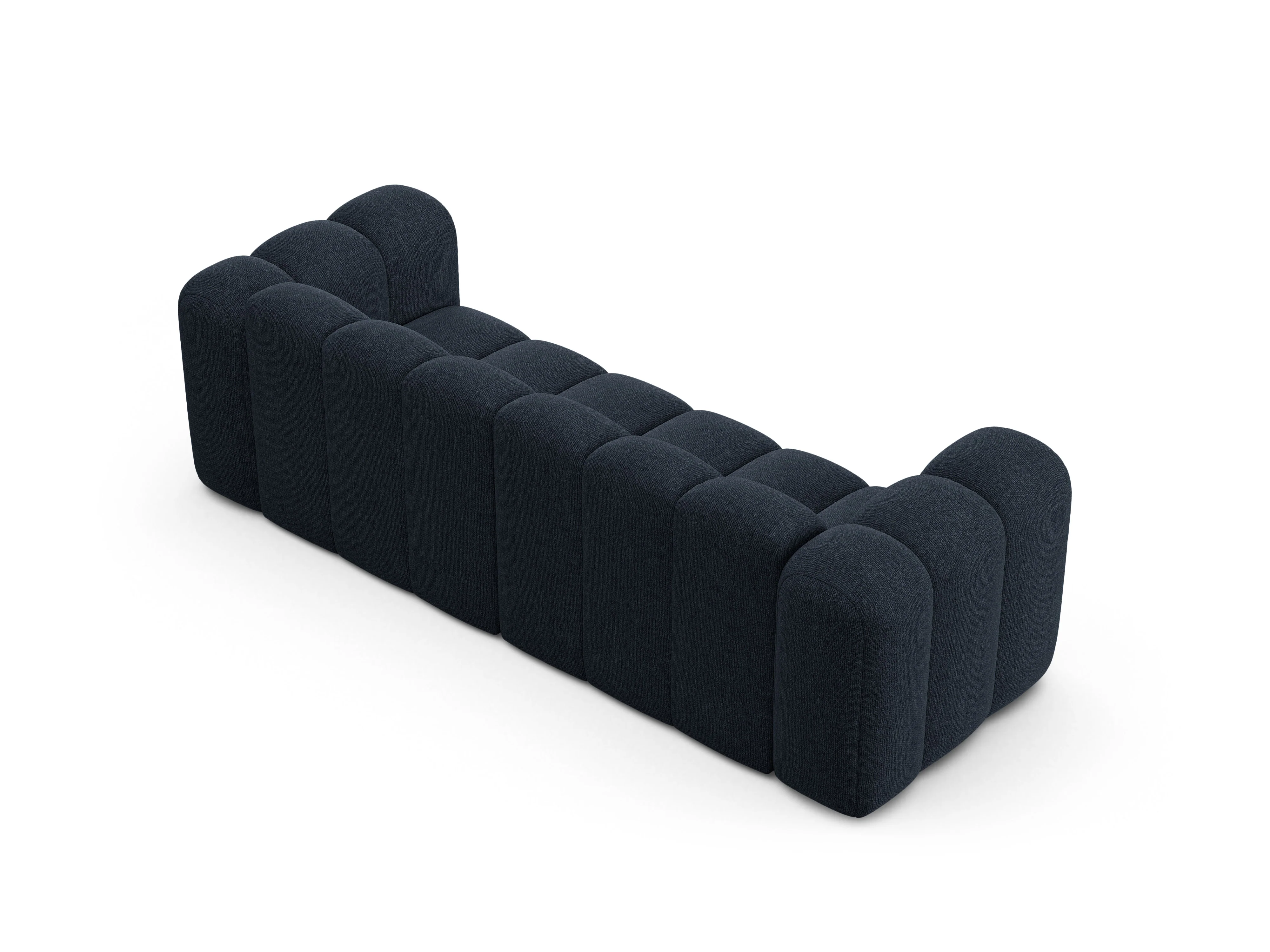 Sofa 3-osobowa LUPINE granatowy szenil - Image 4