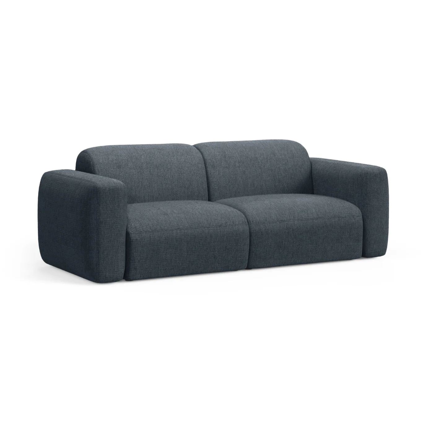 Sofa 3-osobowa STRINO niebieski szenil