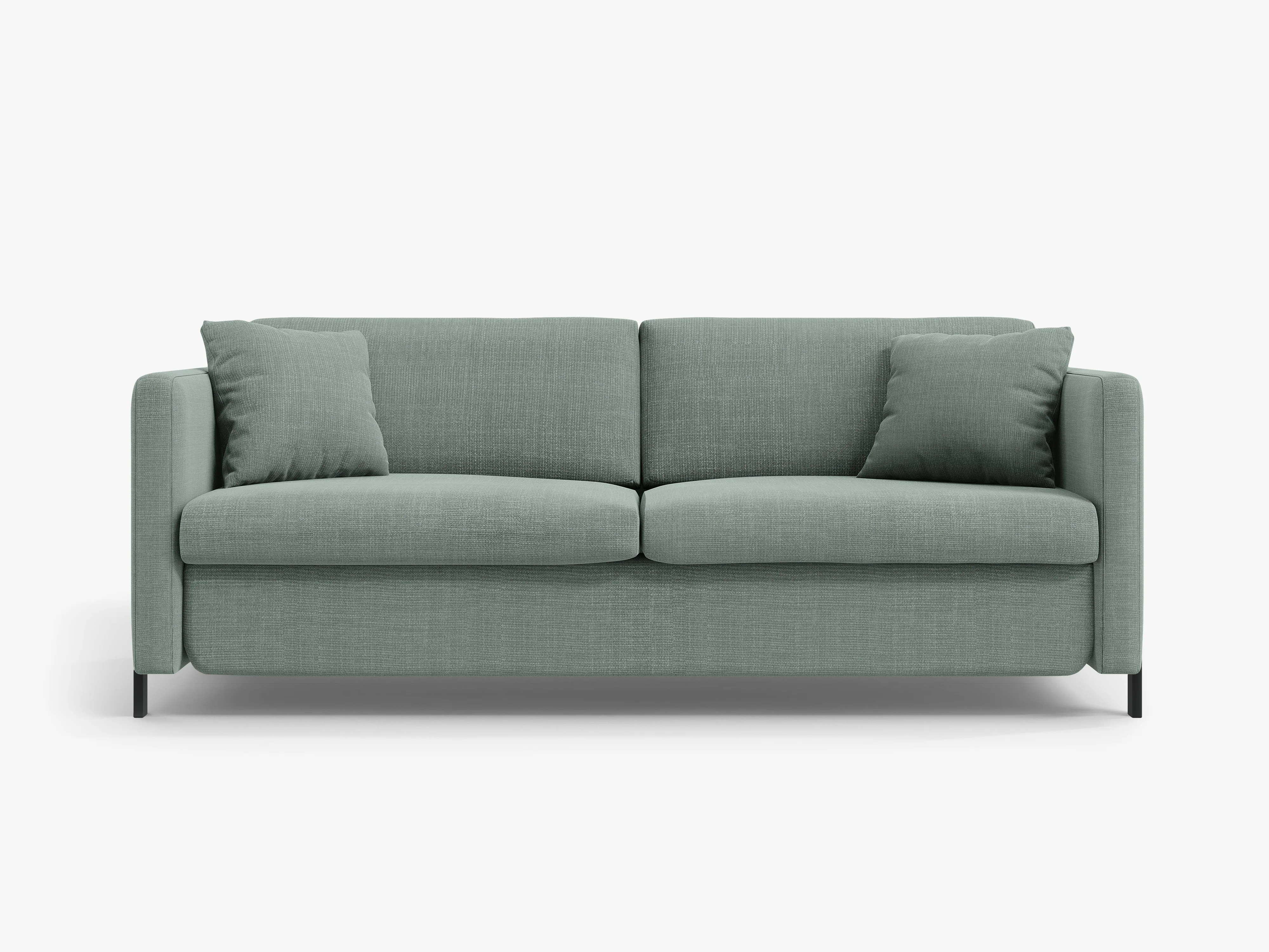 Sofa 3-osobowa z funkcją spania GLORIA miętowy szenil - Image 3