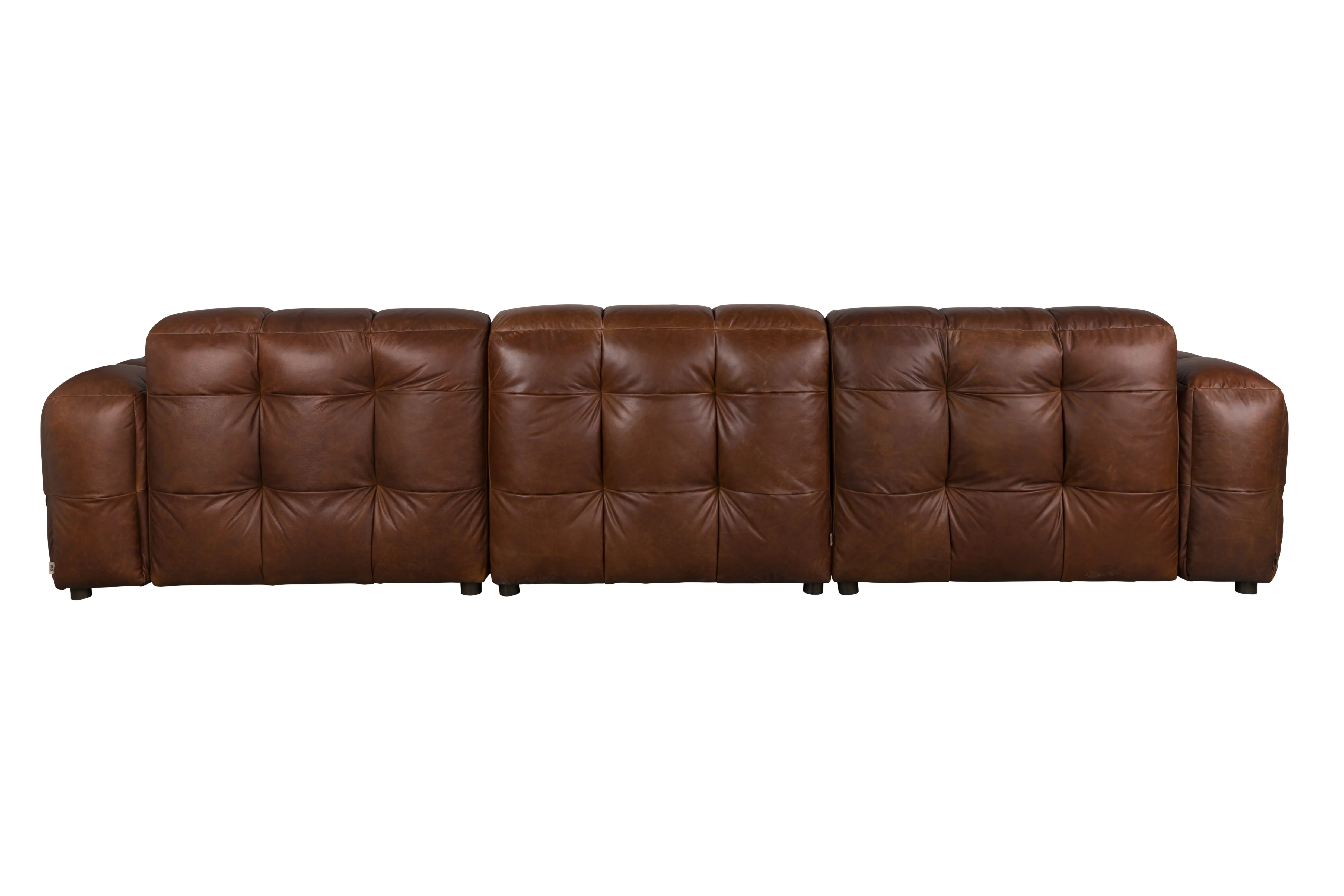 Sofa 4,5-osobowa HACKMAN czekoladowa skóra - Image 10