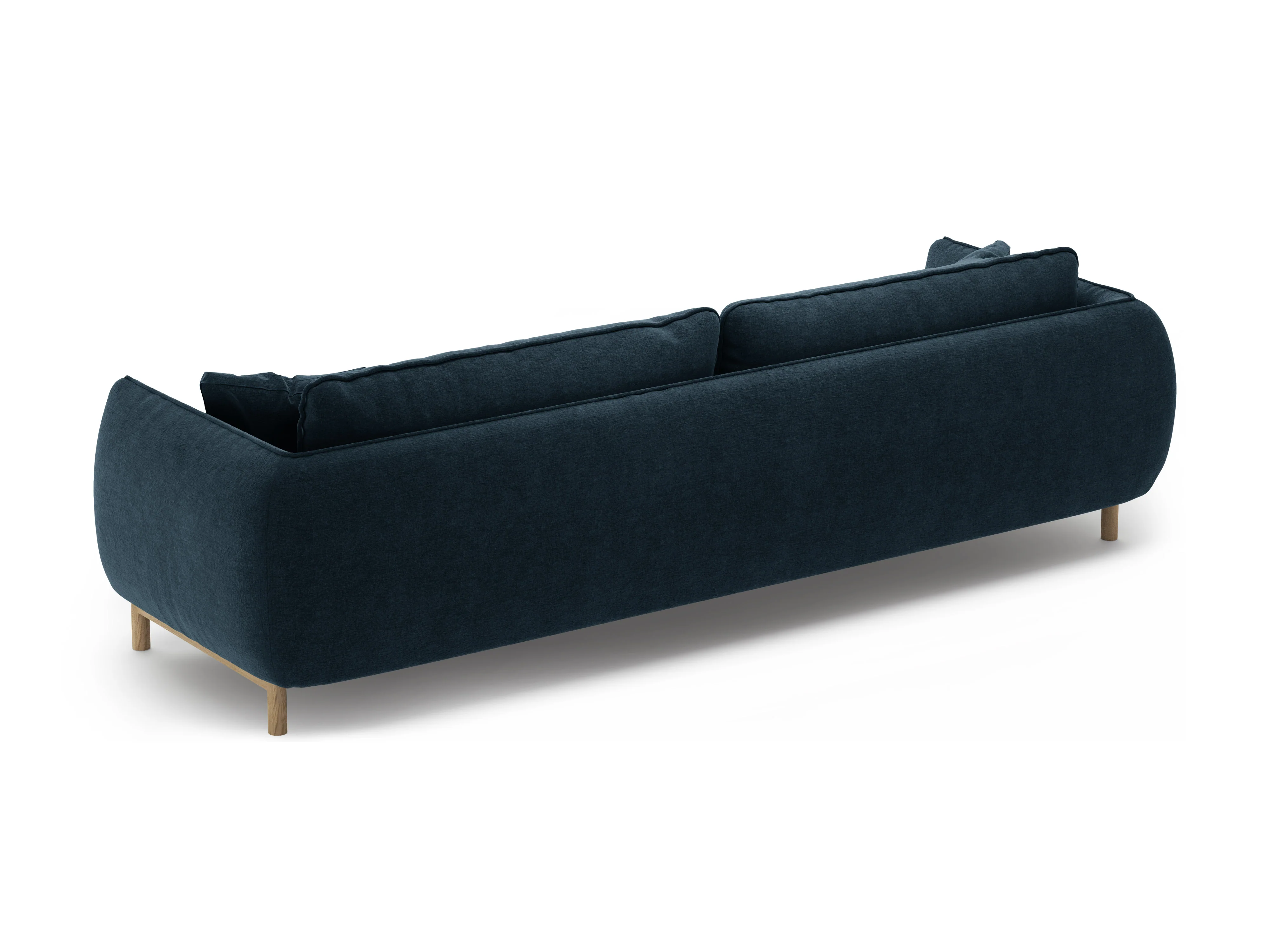 Sofa 4-osobowa ADA morski niebieski szenil - Image 4