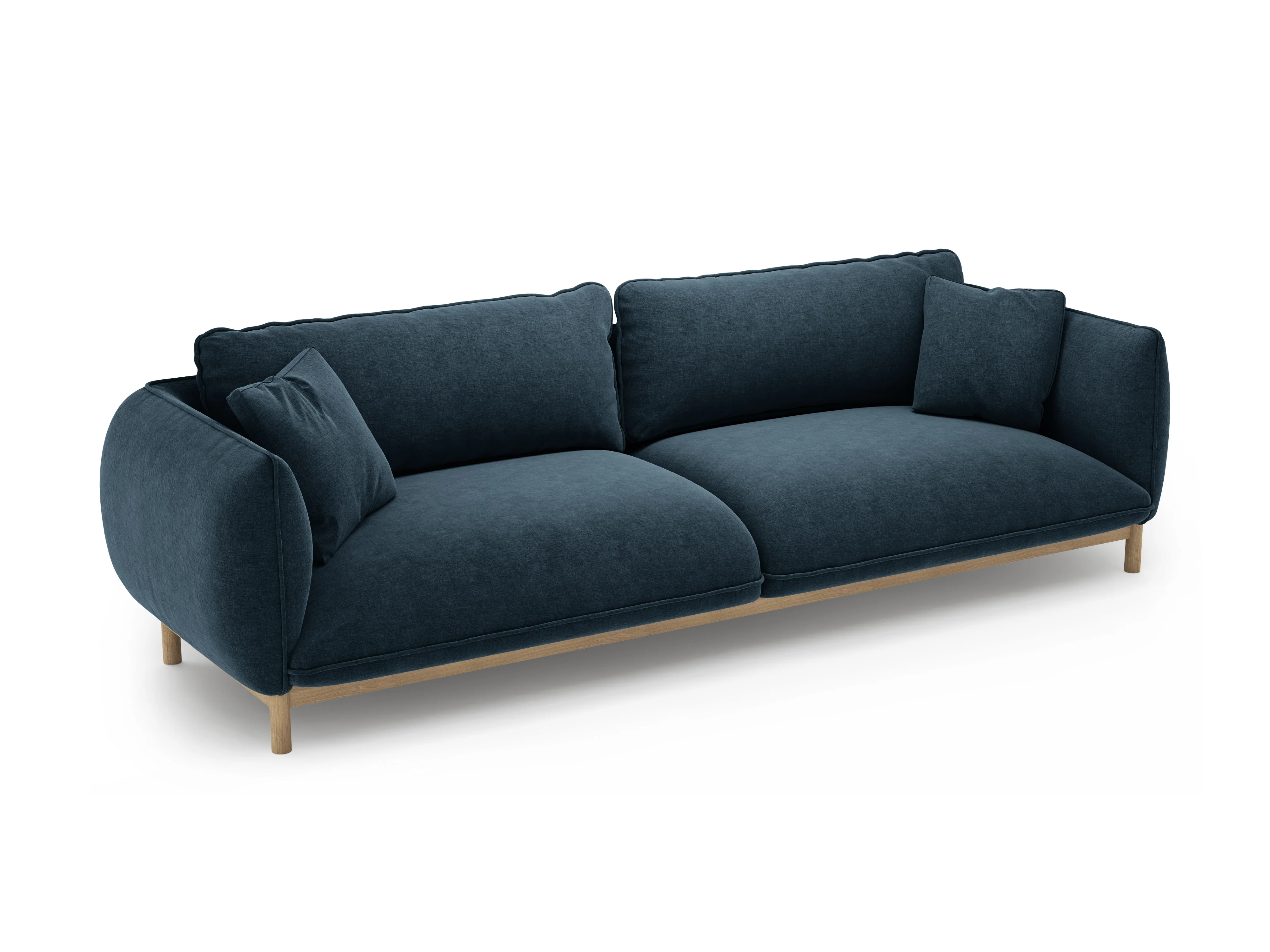 Sofa 4-osobowa ADA morski niebieski szenil - Image 5