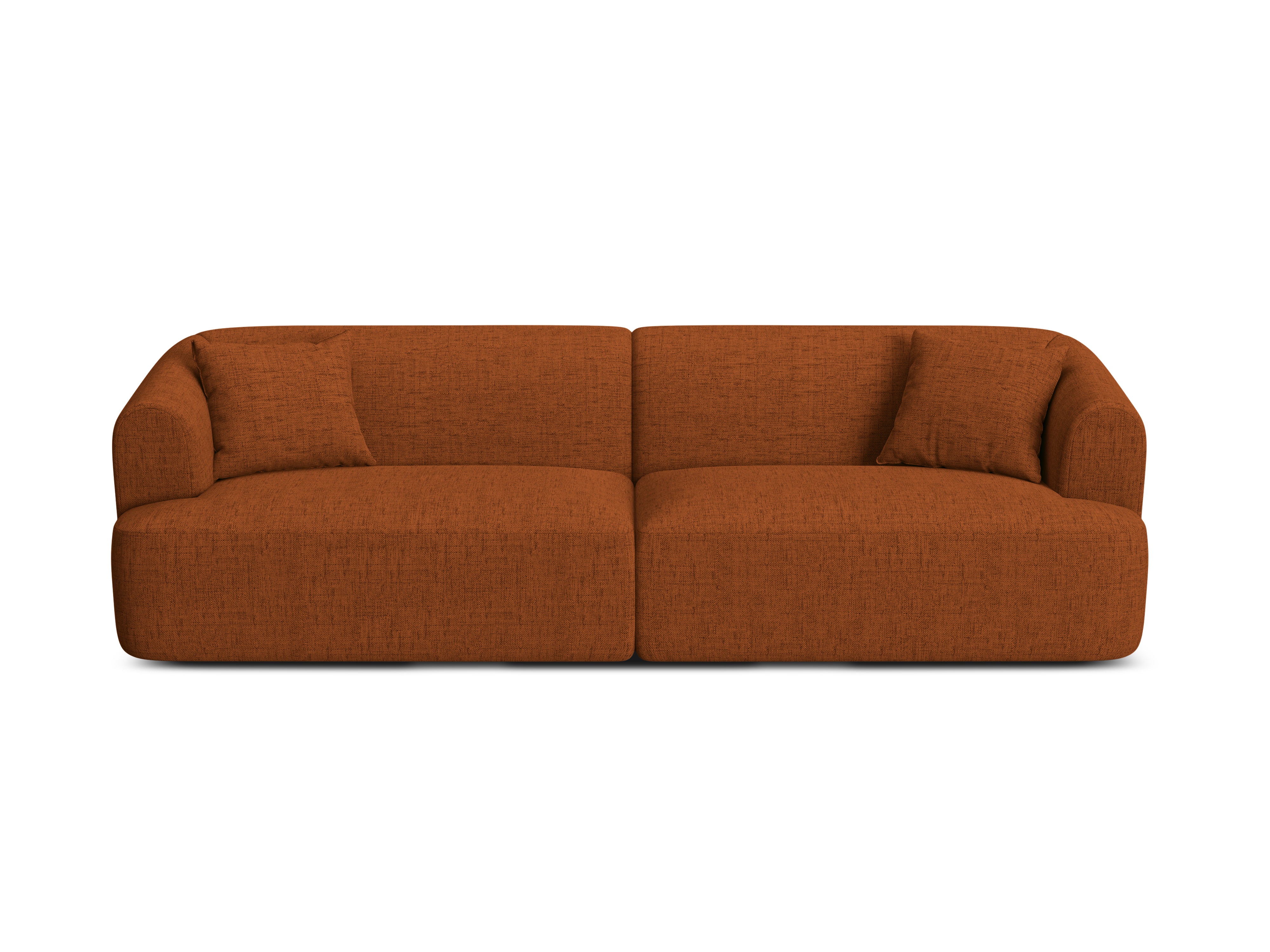 Sofa 4-osobowa CAMPI ceglany szenil - Image 5