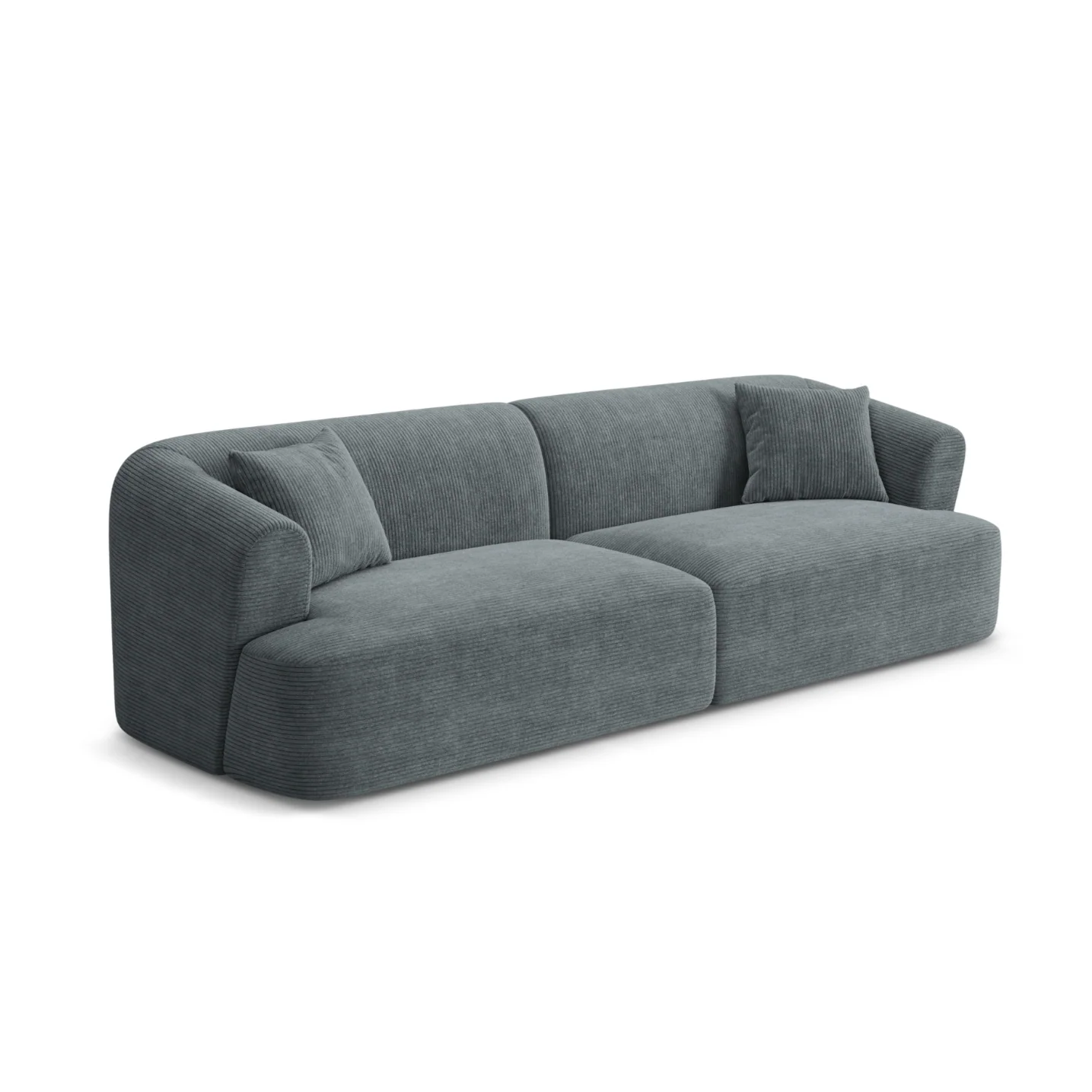 Sofa 4-osobowa CAMPI szary sztruks