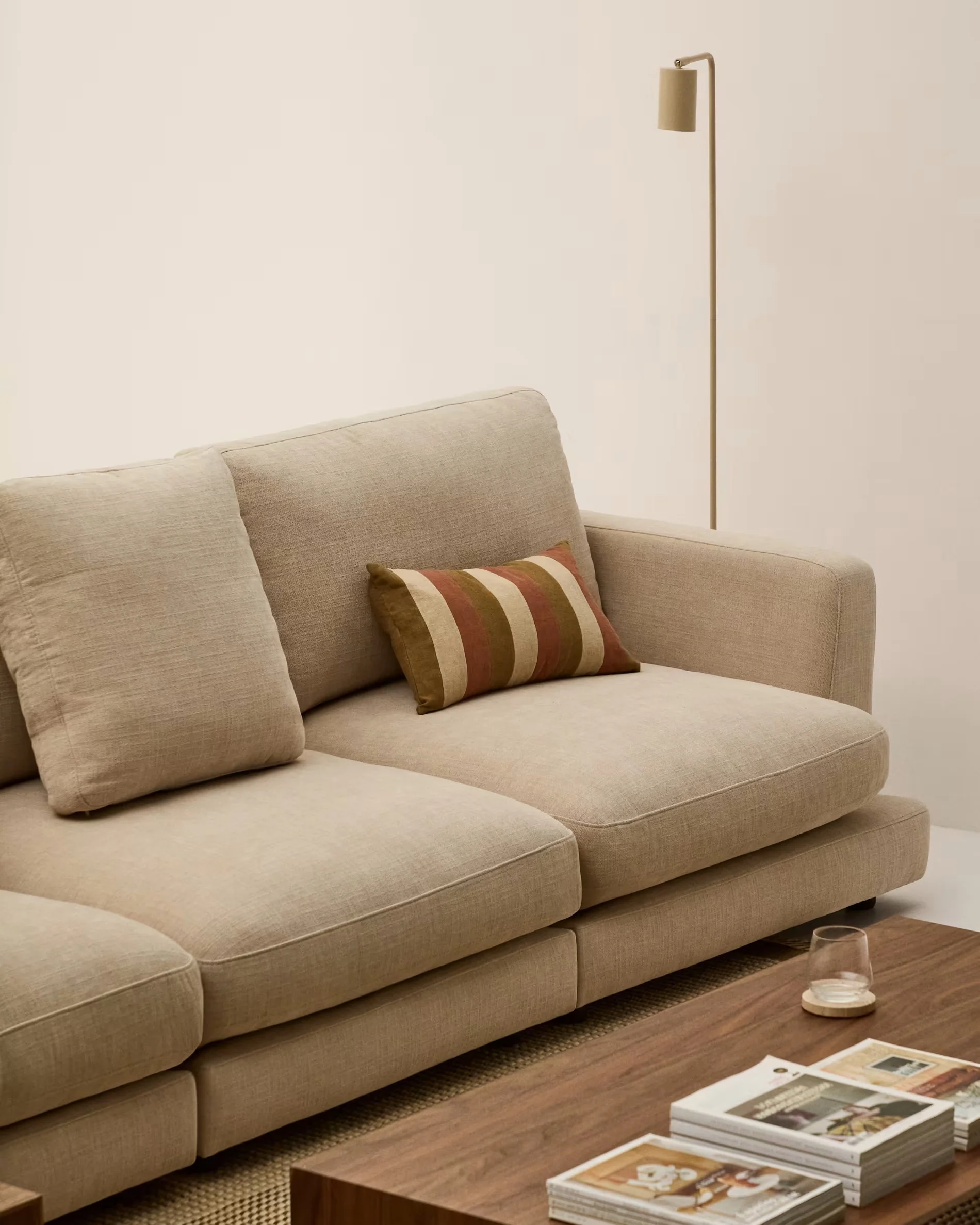 Sofa 4-osobowa GALA beżowy szenil - Image 8