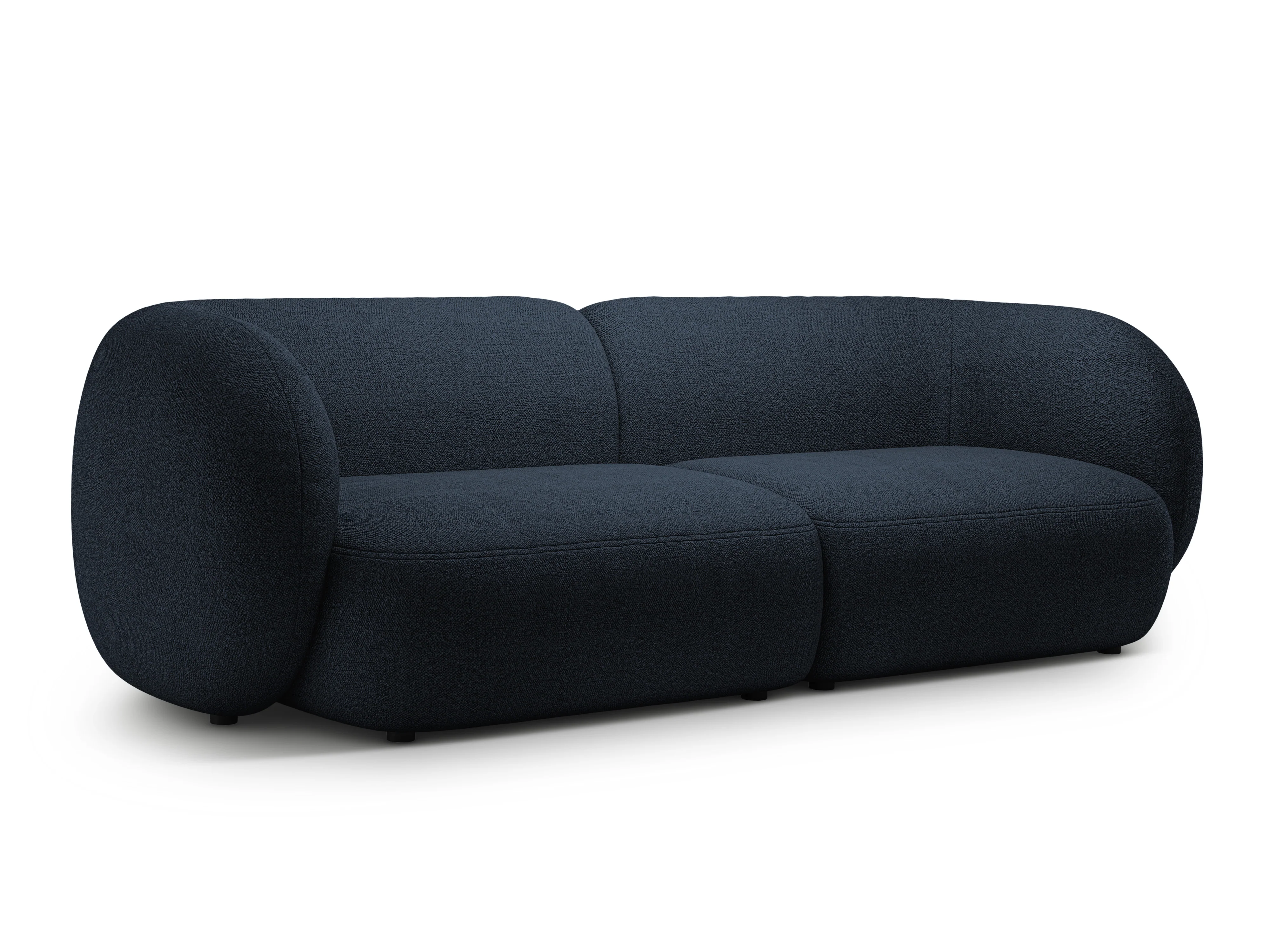 Sofa 4-osobowa KATE granatowy boucle - Image 4