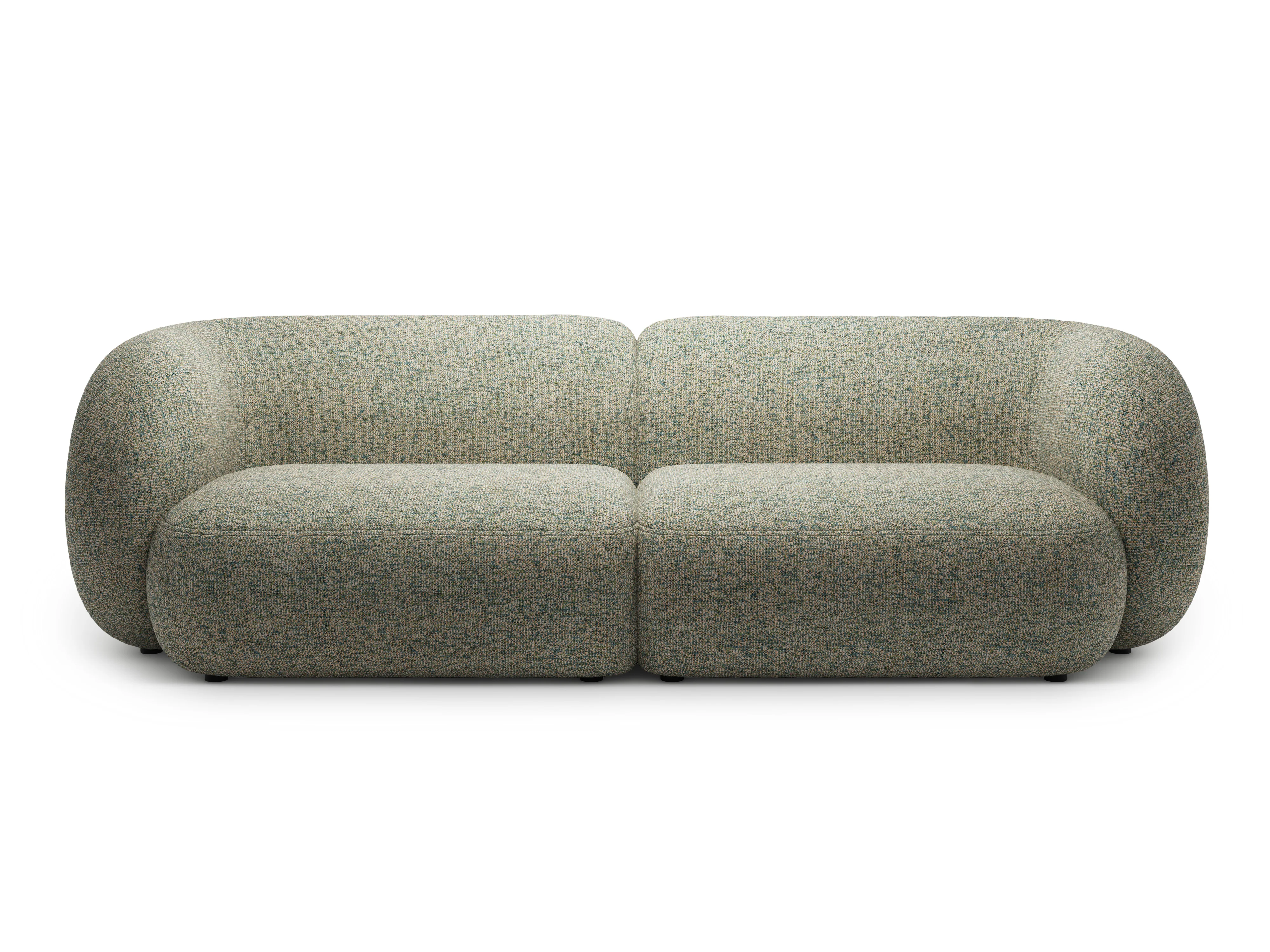 Sofa 4-osobowa KATE jasnozielony melanż