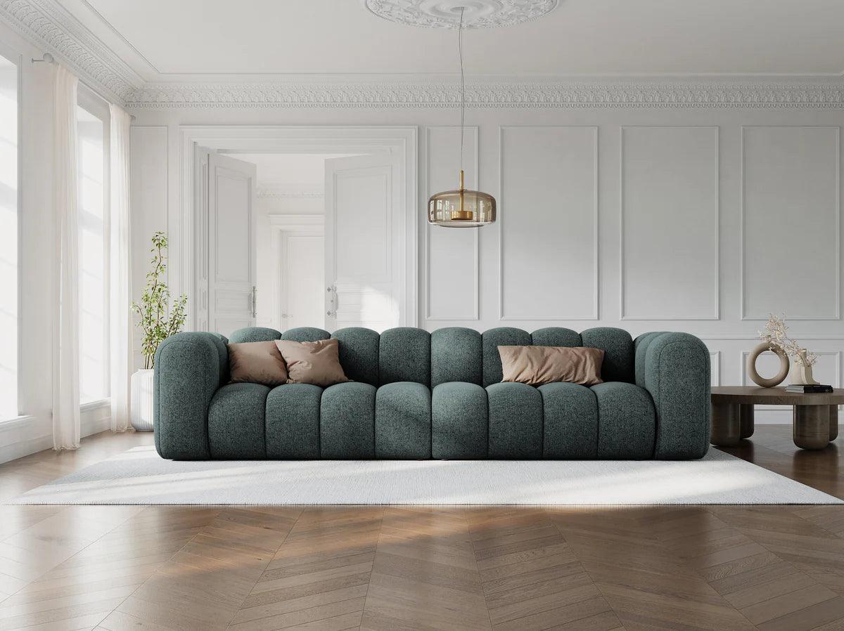 Sofa 4-osobowa LUPINE granatowy szenil - Image 2