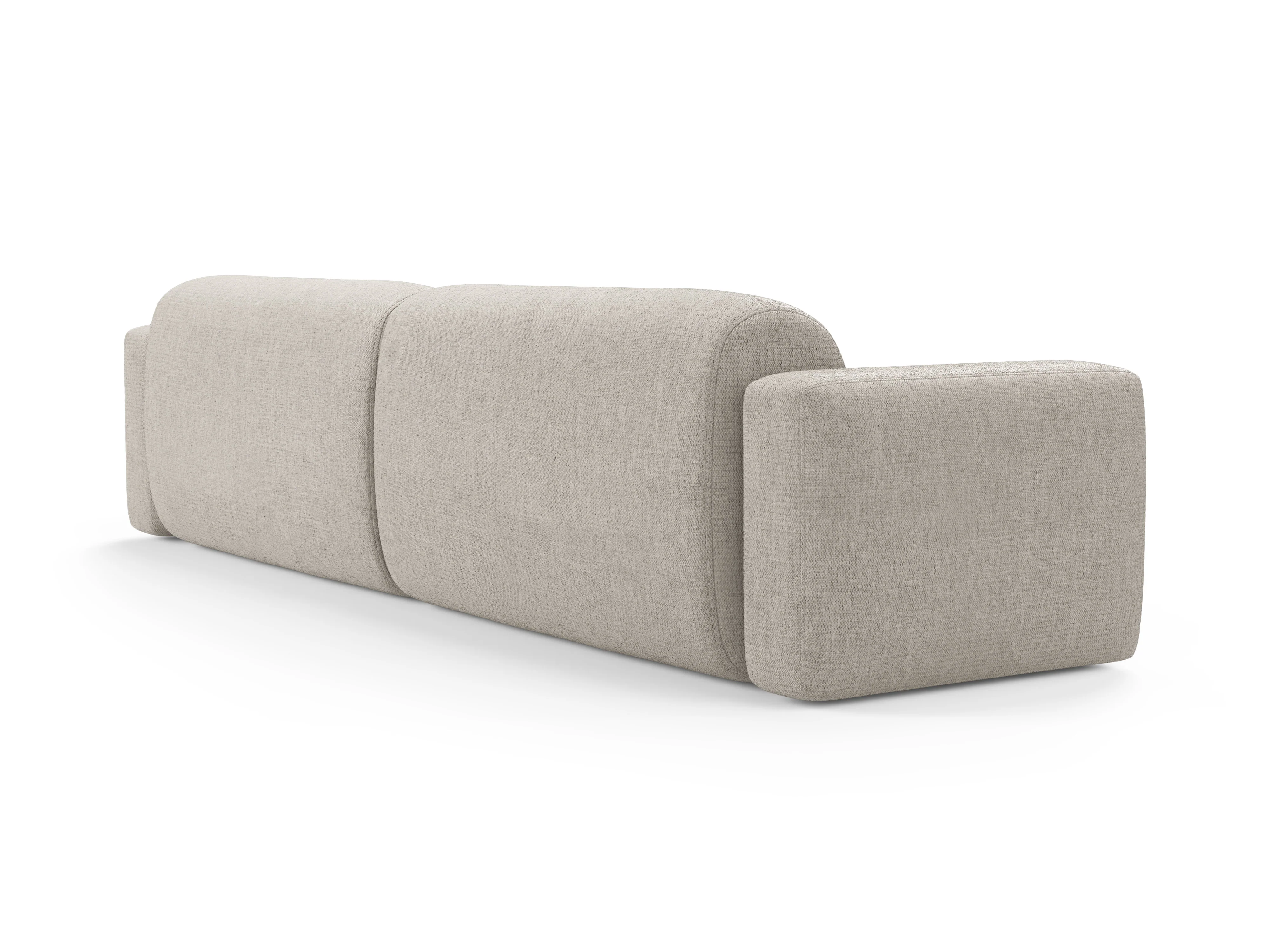 Sofa 4-osobowa STRINO kremowy szenil - Image 3
